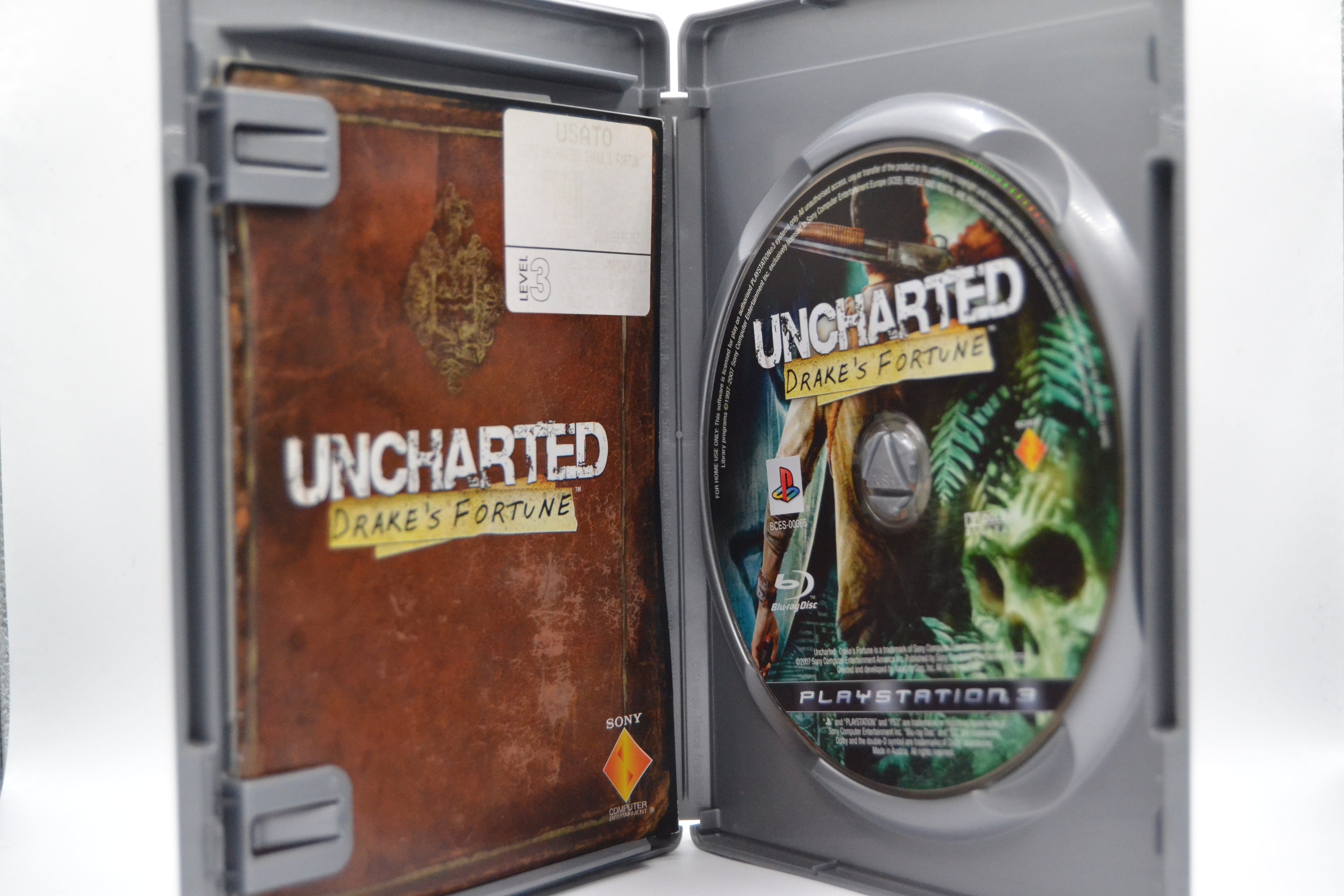 Uncharted Drake's Fortune [PlayStation 3] Completo - PAL IT - Estado excelente