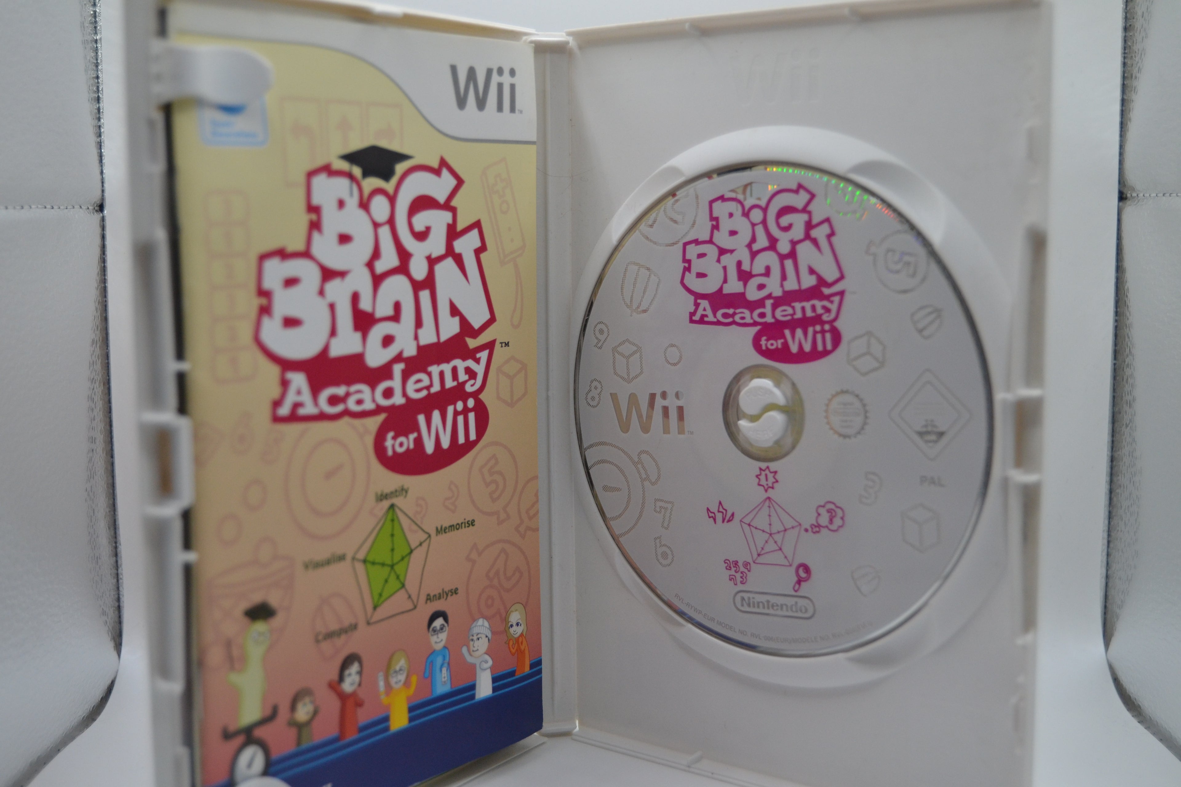 Big Brain Academy [Wii] Completo - Estado básico
