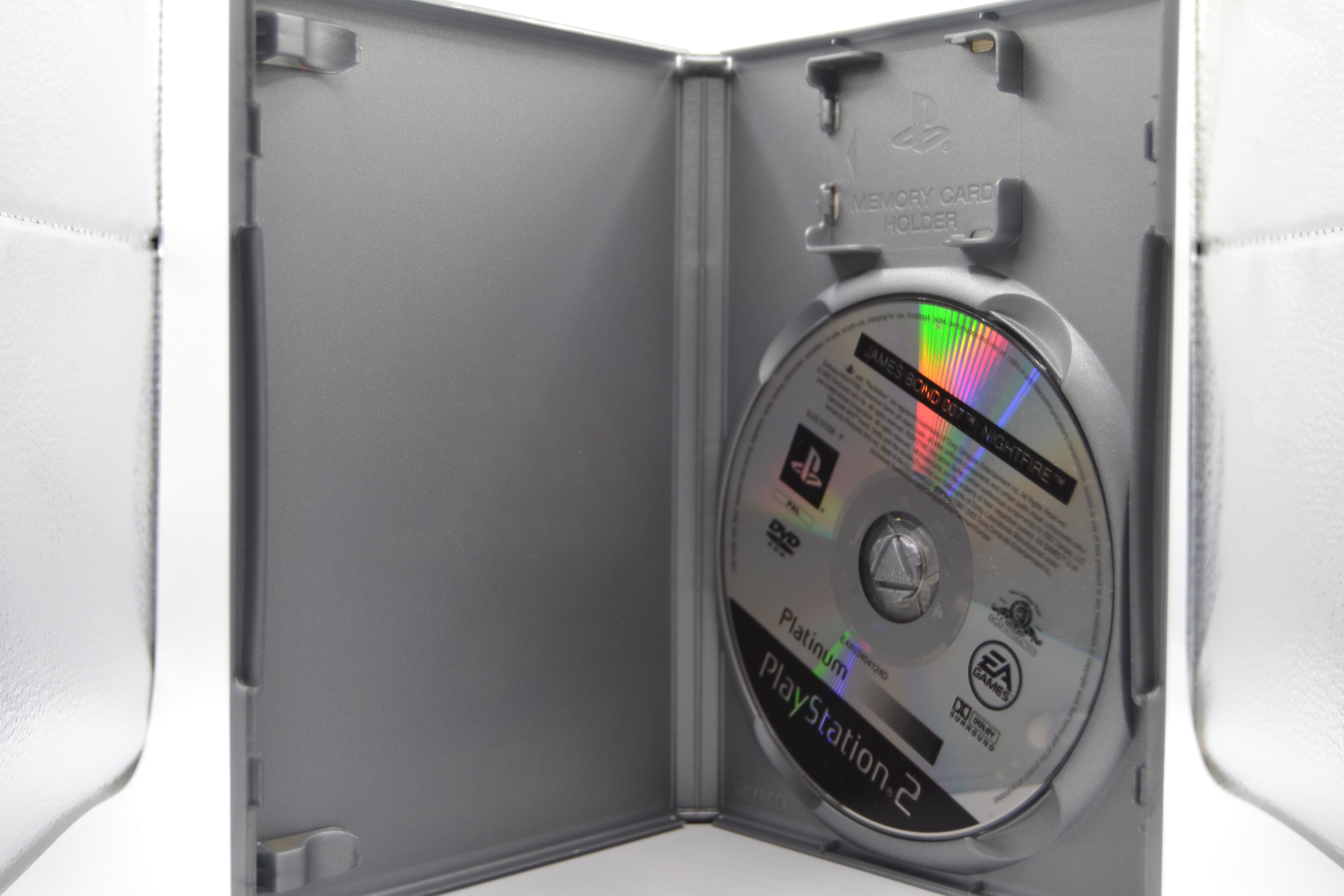 007 NightFire Platino [PlayStation 2] Juego + Caja - Estado cuidado