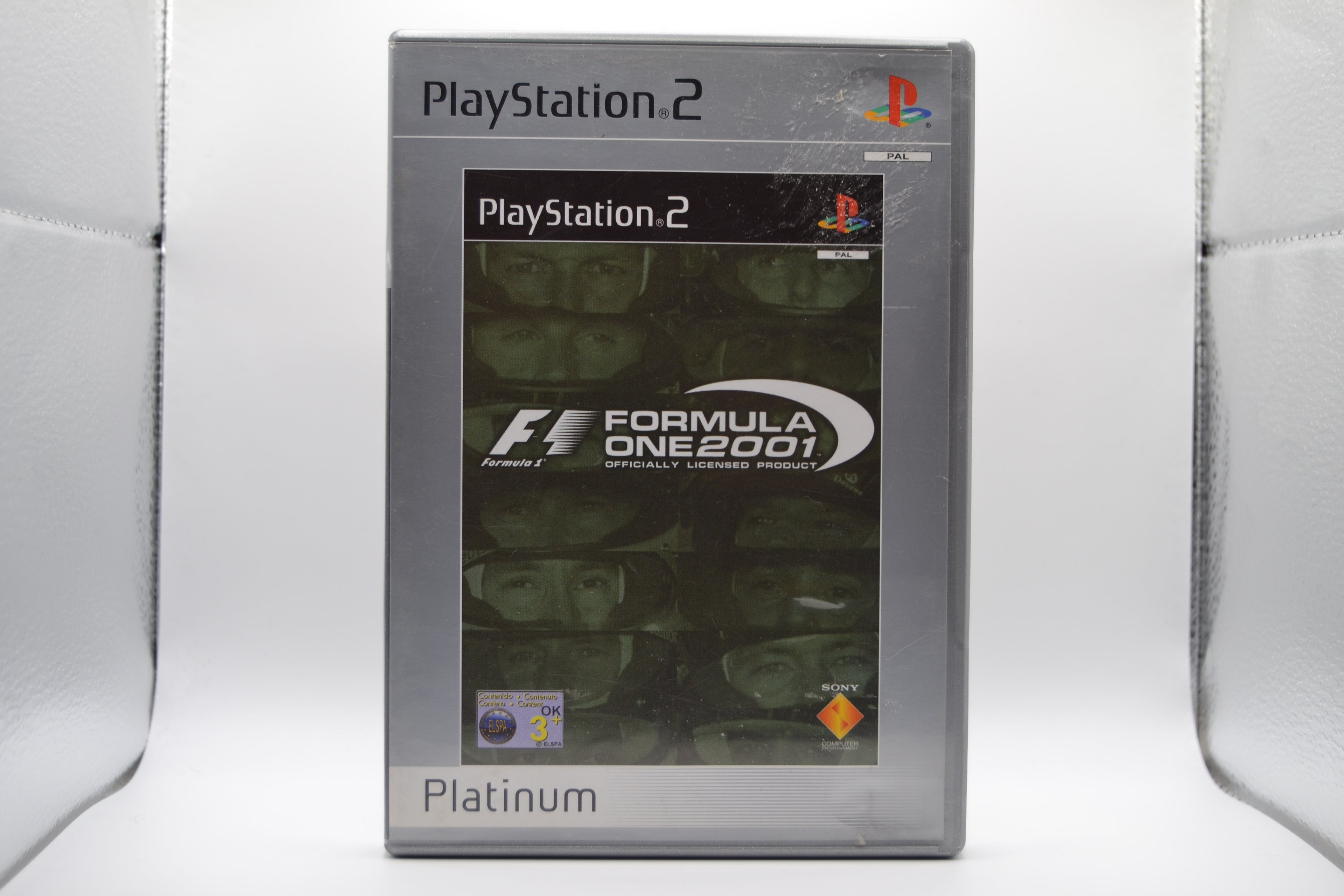 Formula one 2001 Platino [PlayStation 2] Juego+Caja - Estado Básico