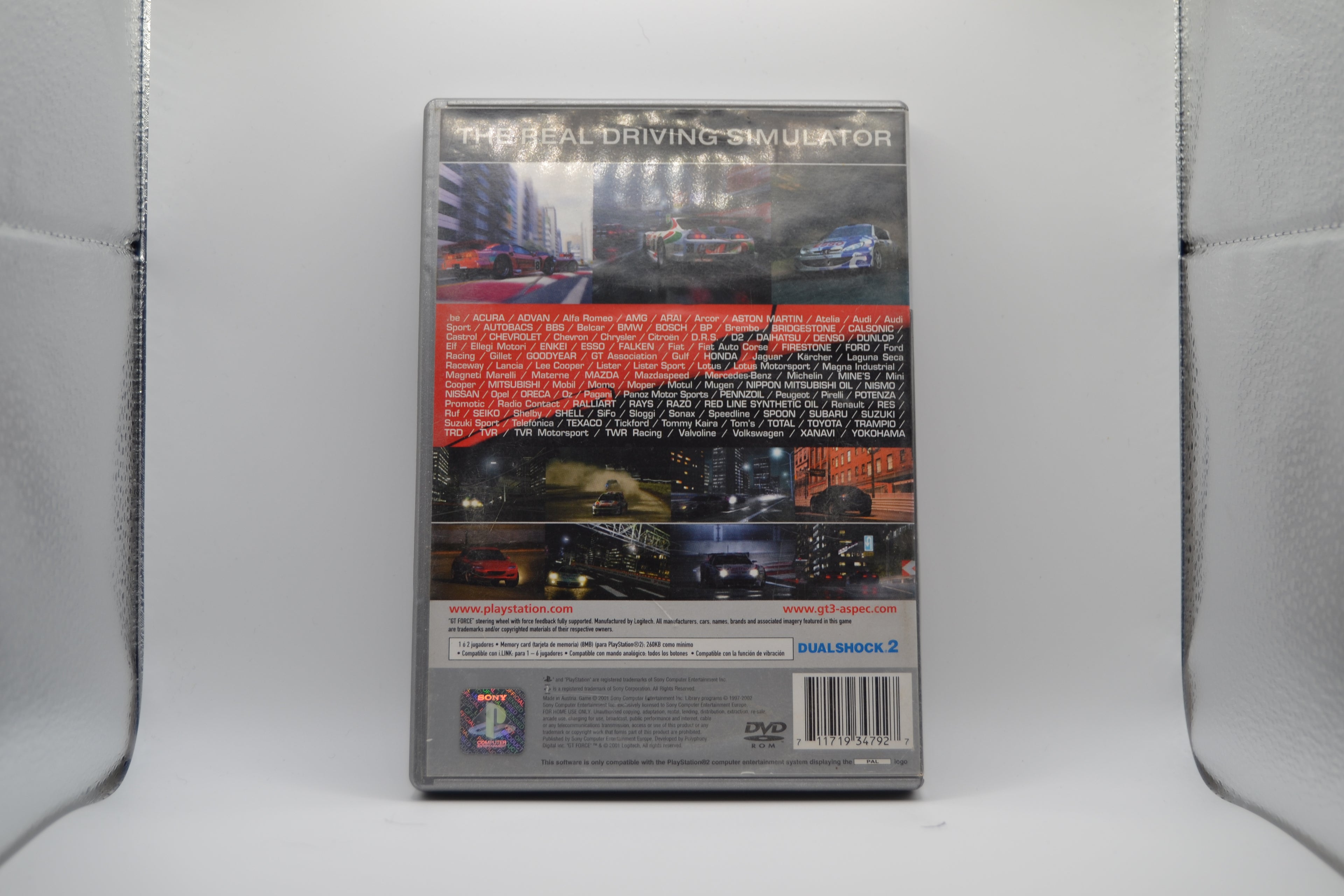 Gran Turismo 3 - Edición Platino [PlayStation 2] Completo - Estado básico