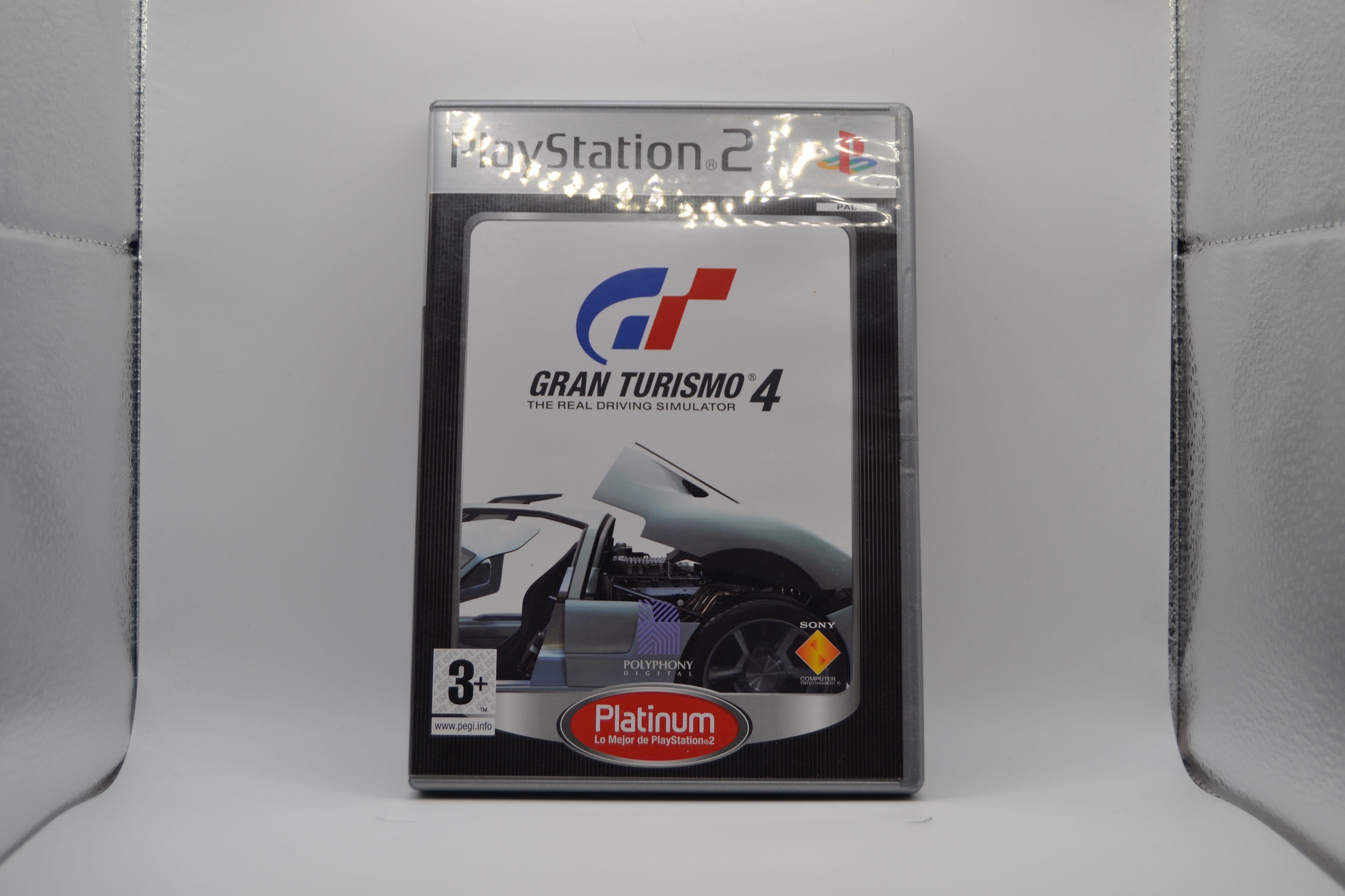 Gran Turismo 4 edicion platino [PlayStation 2] Completo - Estado cuidado