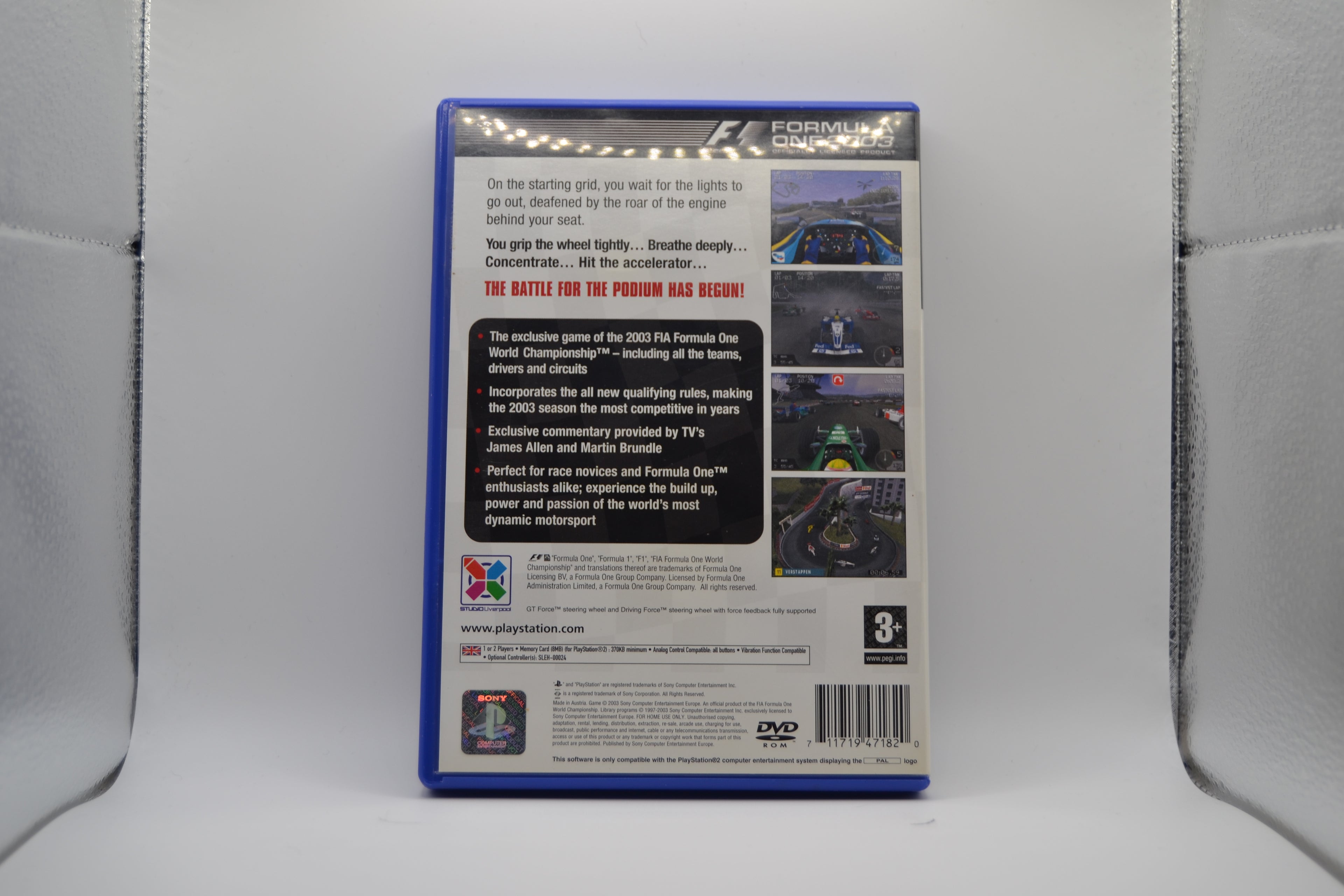 Formula one 2003 [PlayStation 2] Juego + caja - Estado Excelente