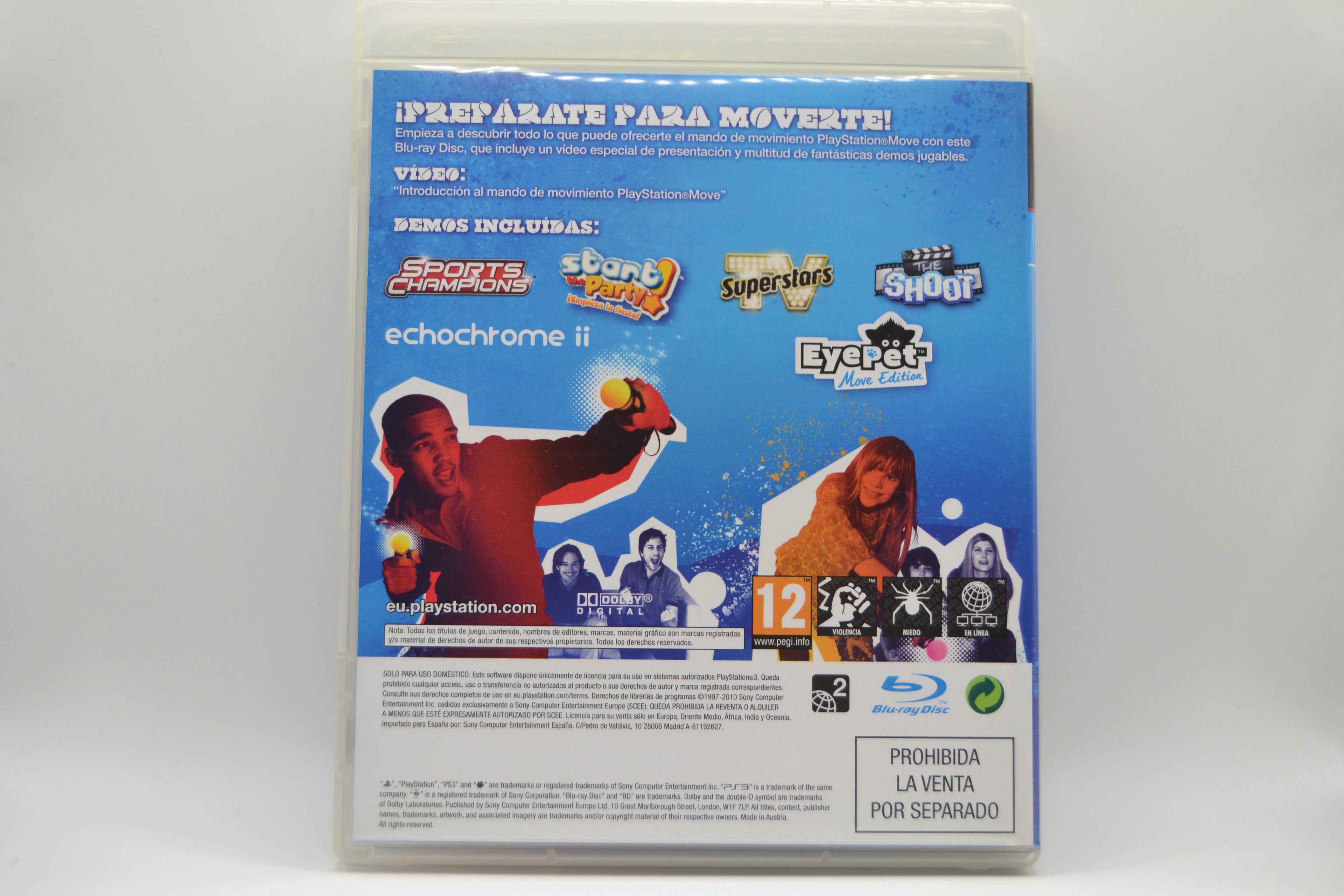 PlayStation Move [PlayStation 3] Caja+juego - Estado excelente
