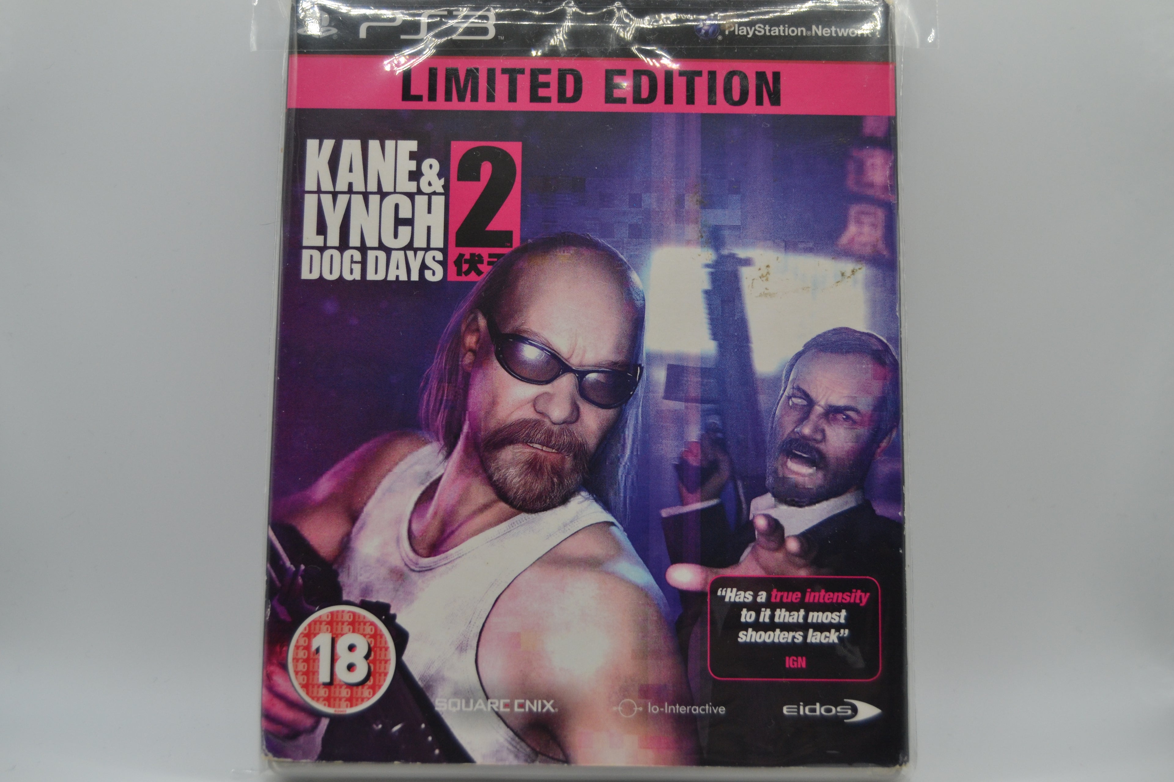 Kane&Lynch Dog Days 2 - Limited Edition [PlayStation 3] Completo - Estado excelente