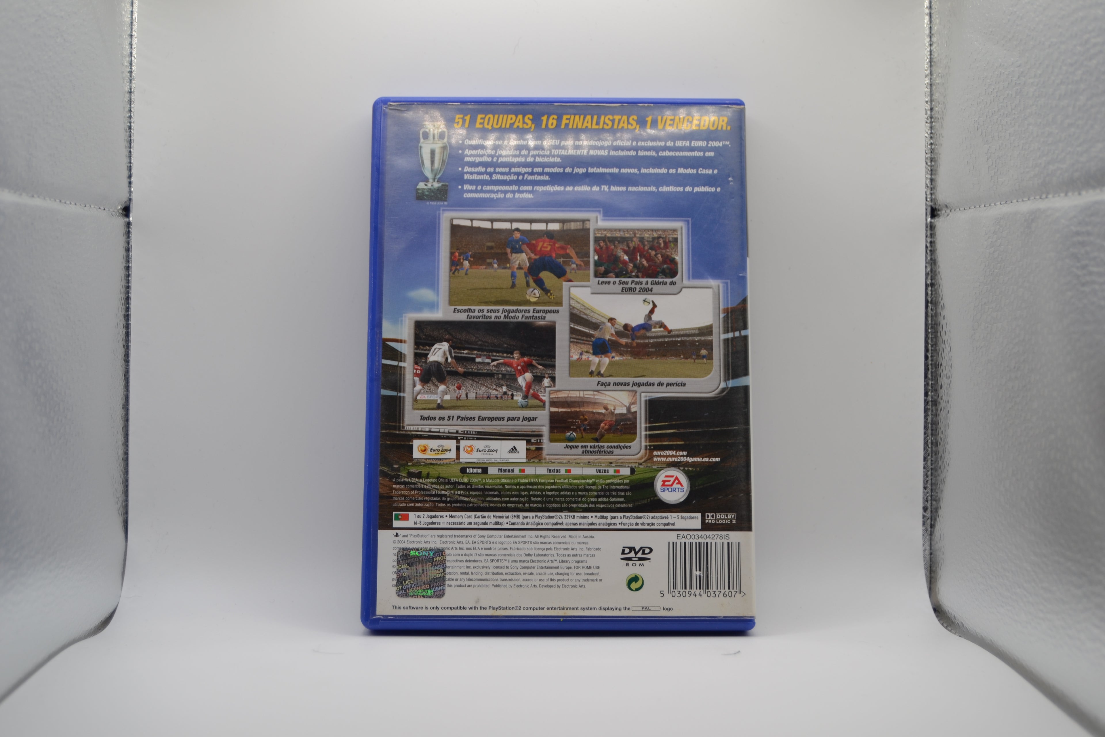 Euro 2004 [PlayStation 2] Completo - Estado básico