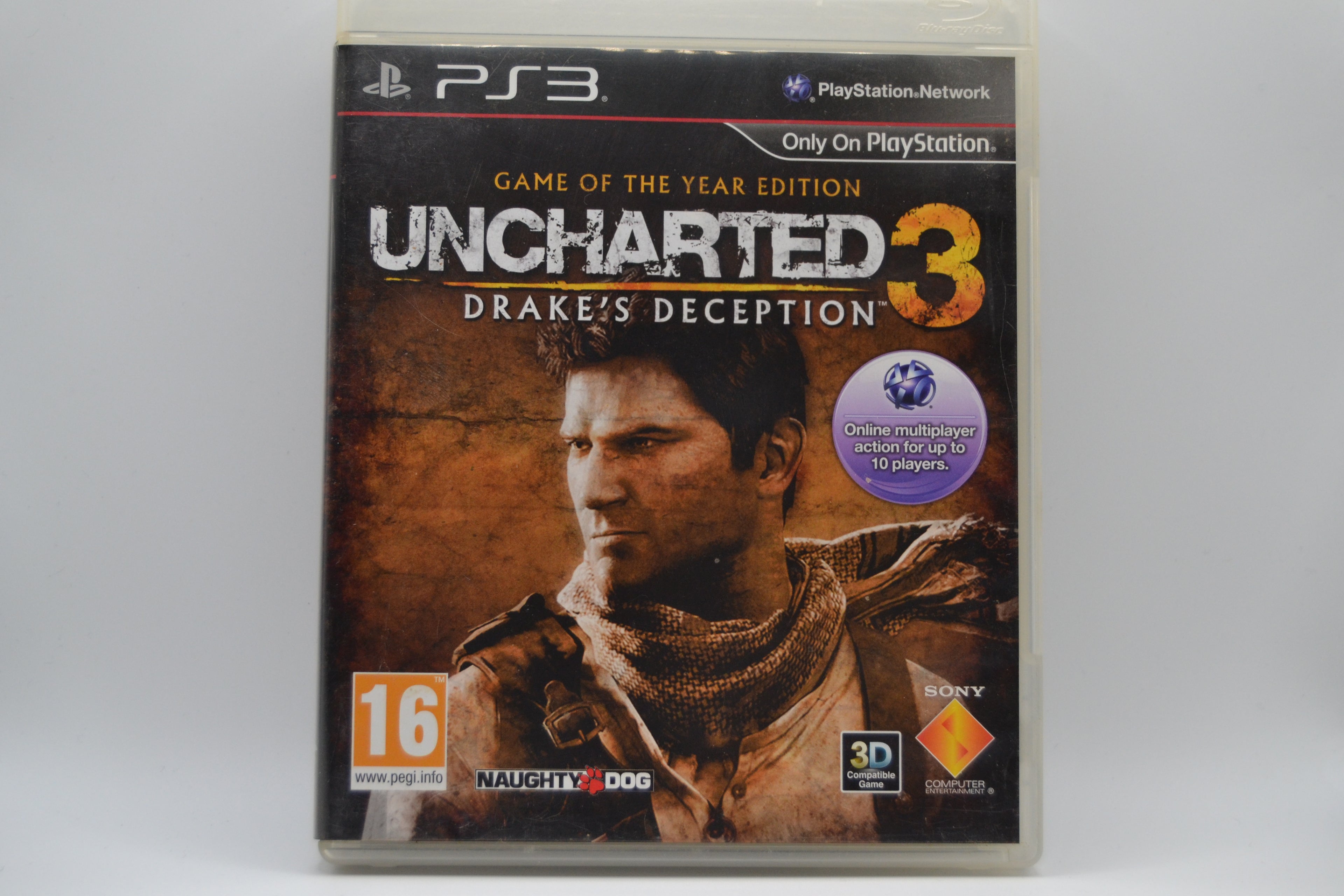 Uncharted 3 La traición de Drake [PlayStation 3] Completo - Estado cuidado
