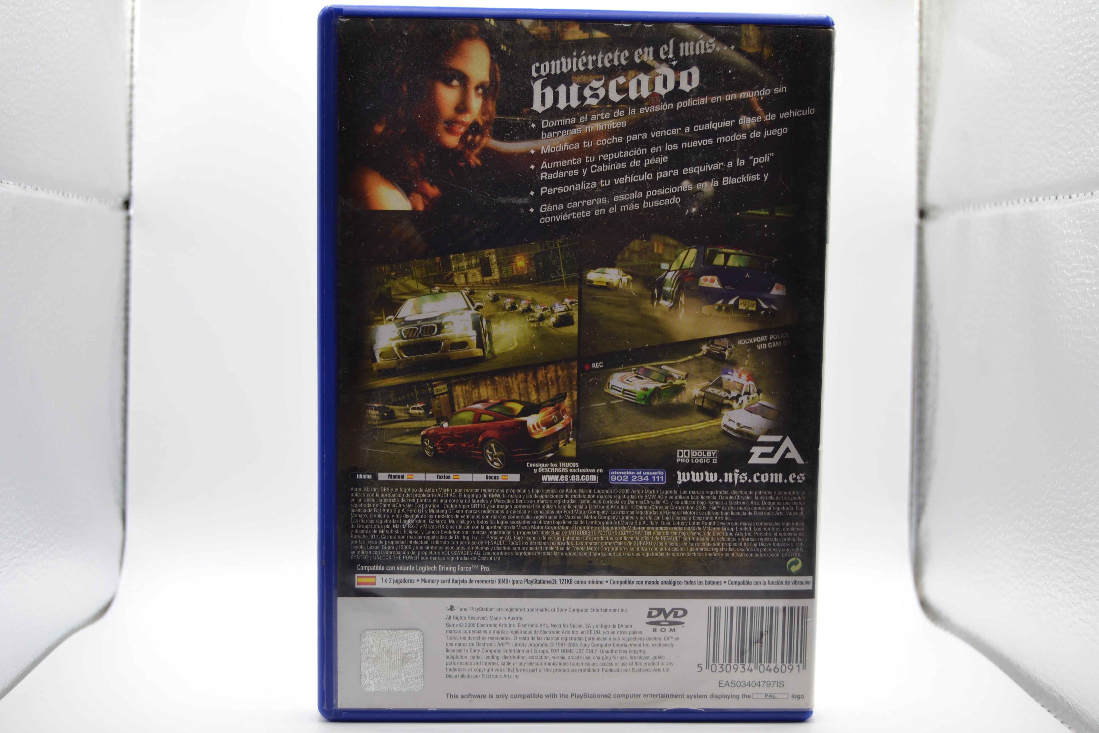 Need For Speed Most Wanted [PlayStation 2] Completo - Estado cuidado