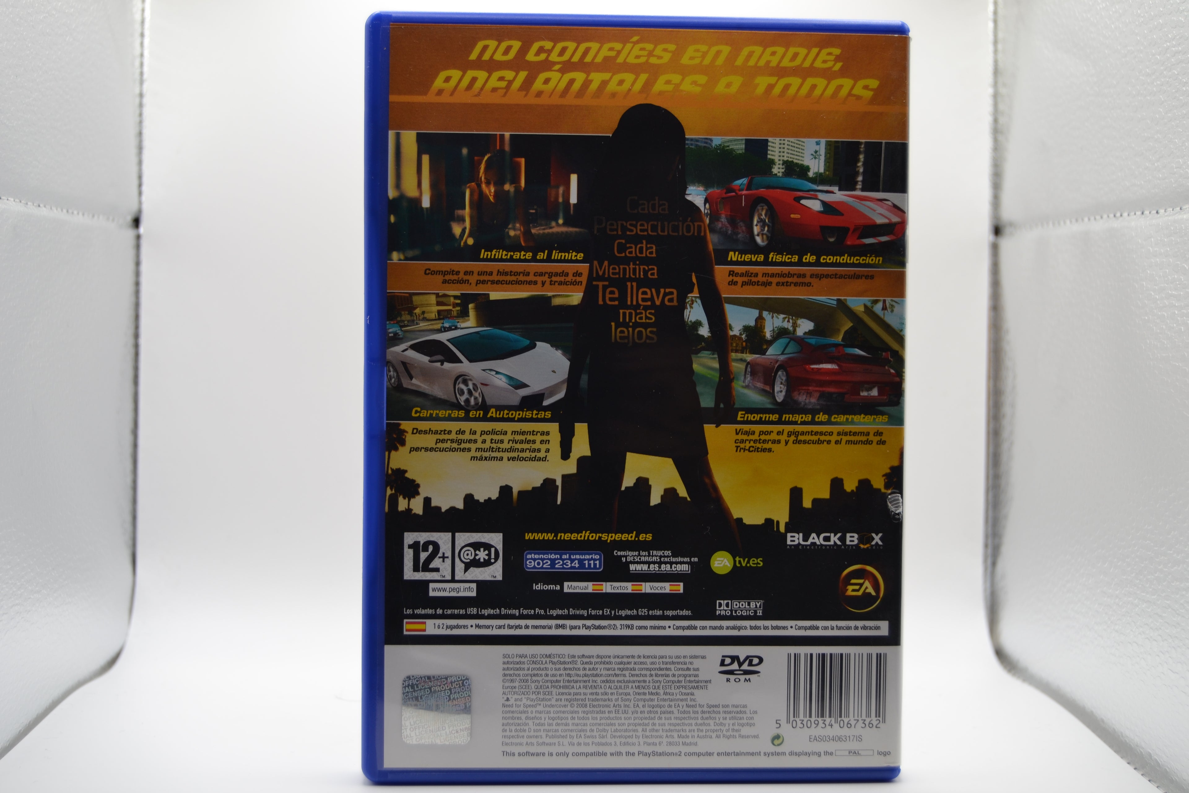 Need for Speed Undercover [PlayStation 2] Completo - Estado cuidado