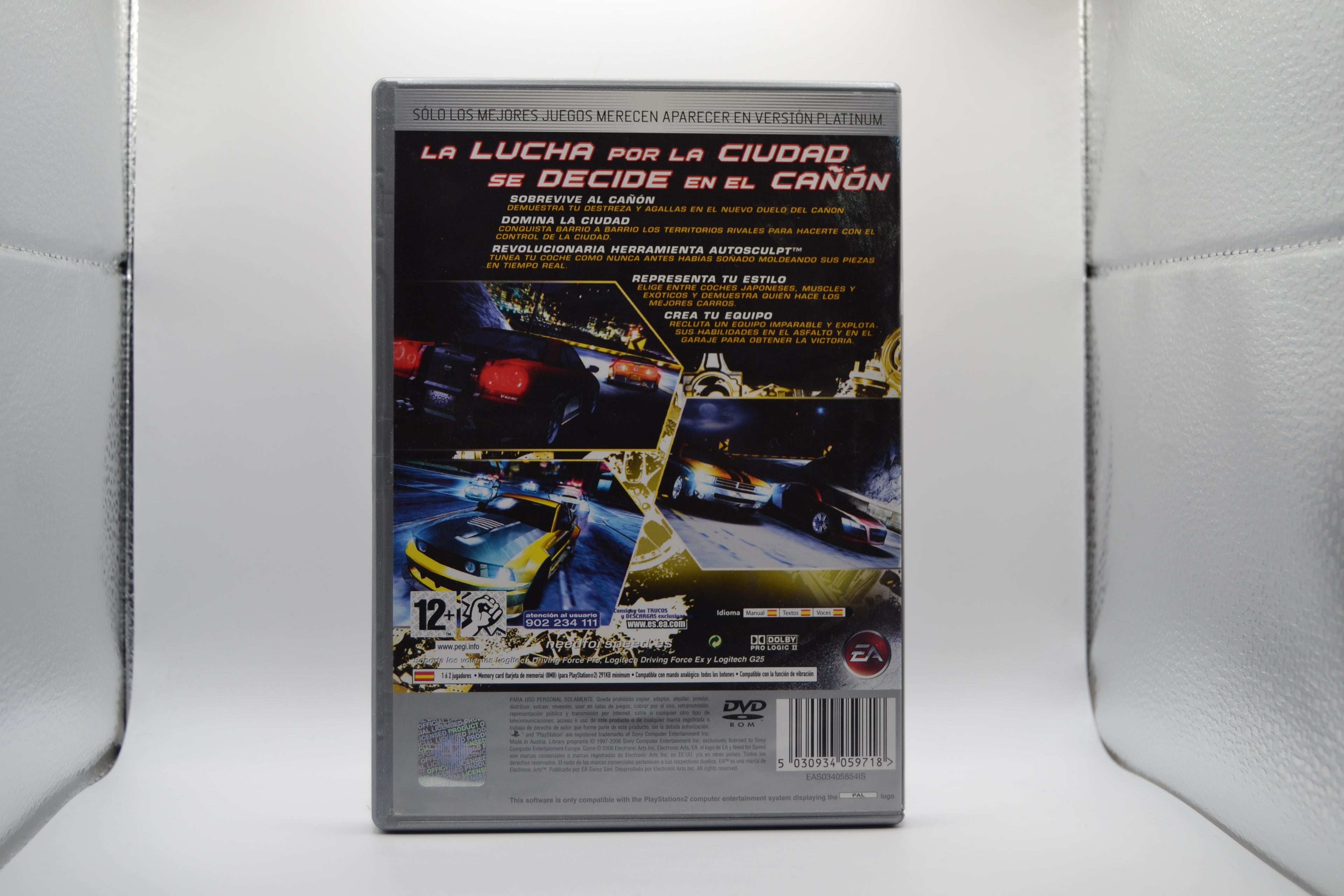 Need for Speed Carbono Edición Platino [PlayStation 2] Completo - Estado cuidado