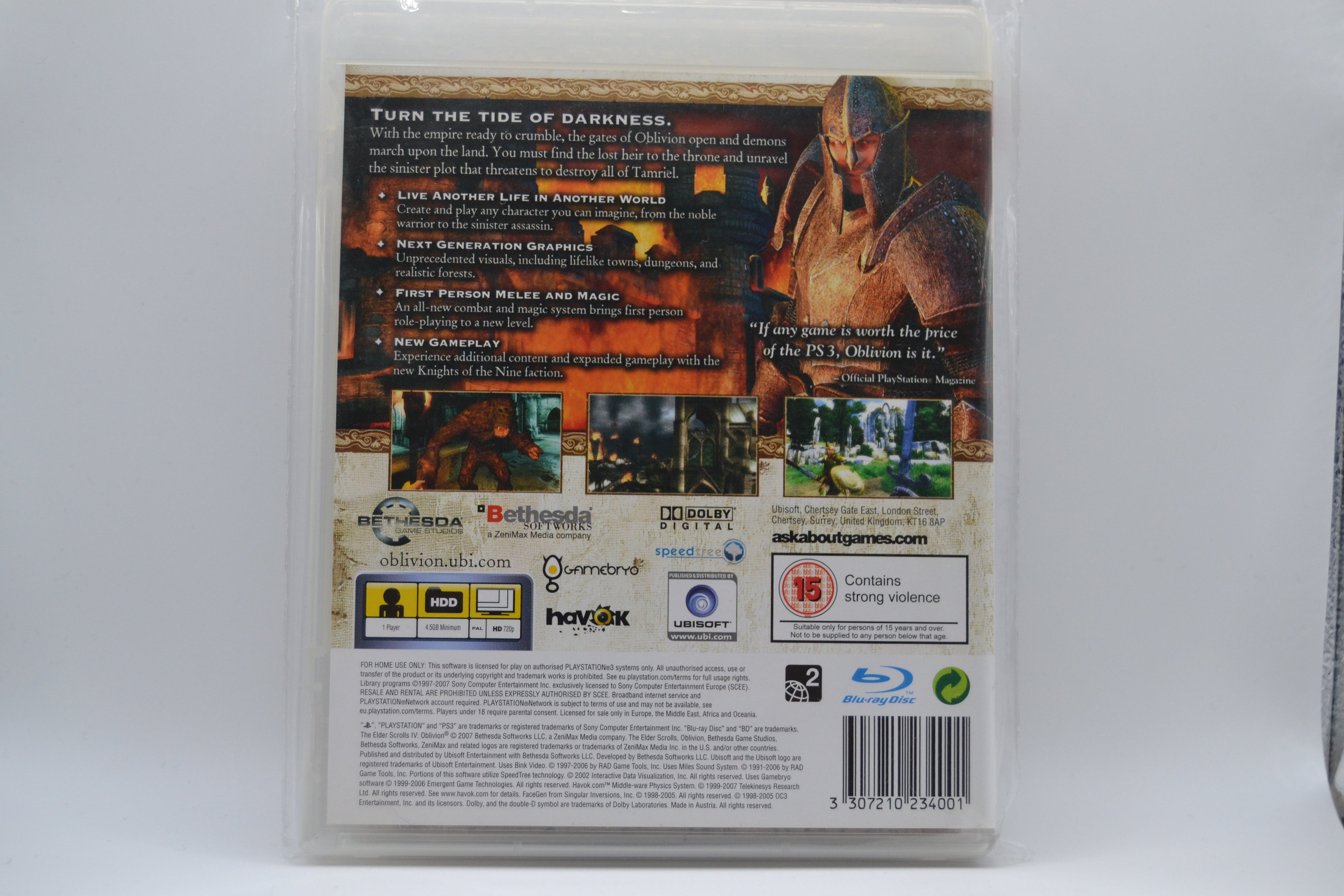 The Elder Scrolls lV - Oblivion [PlayStation 3] Completo - Estado excelente