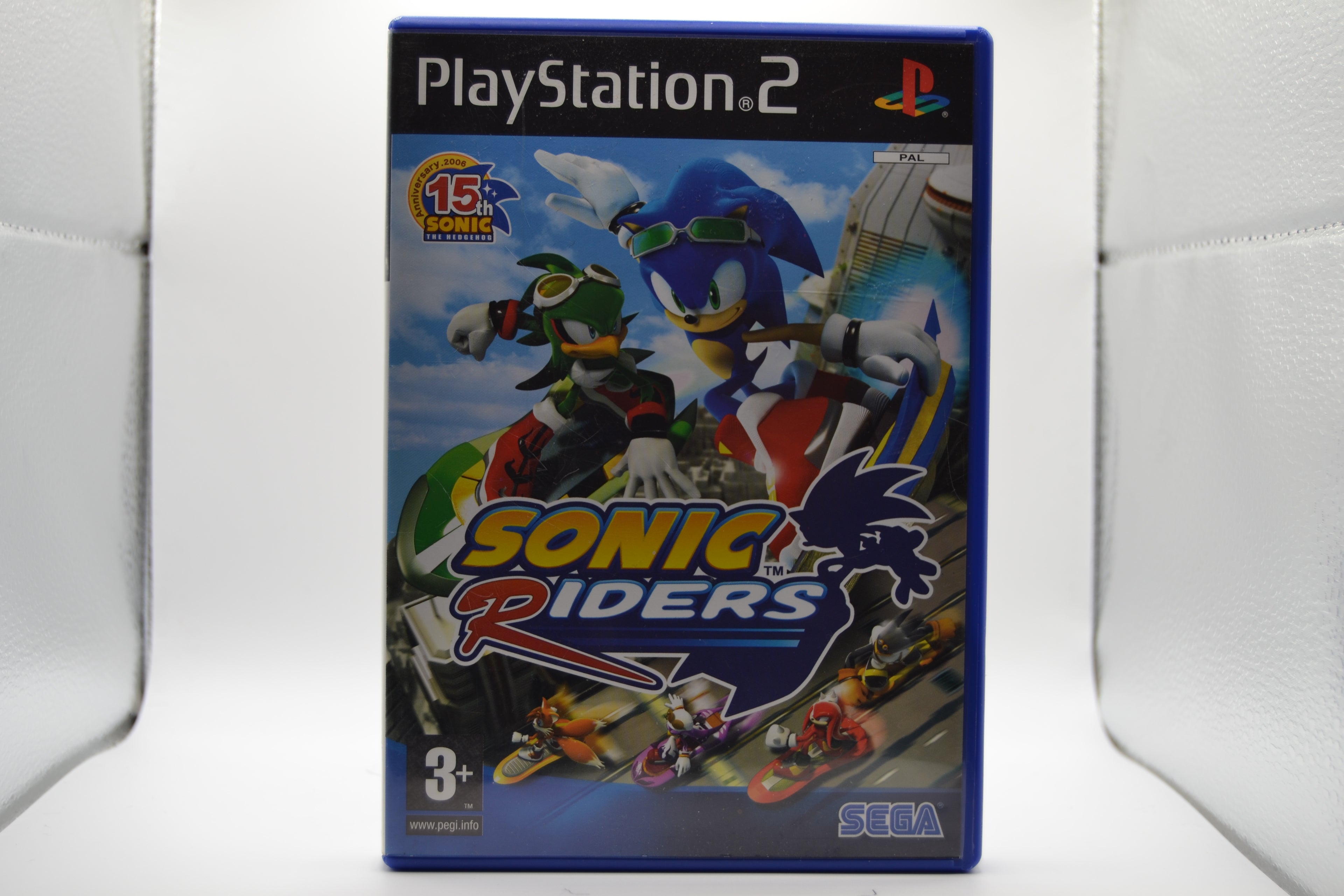 Sonic Riders [PlayStation 2] Caja + Manual - Estado Excelente