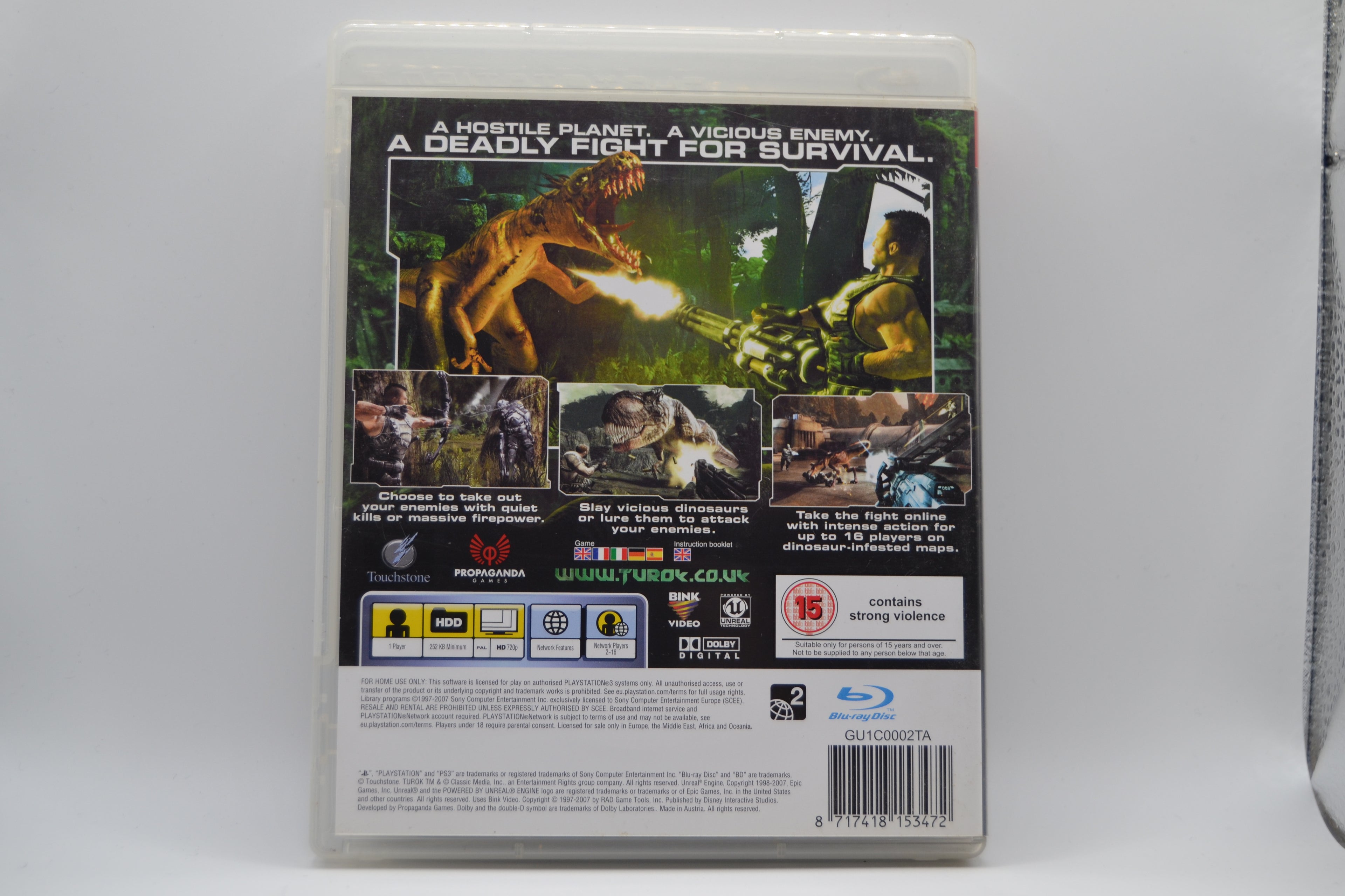 Turok [PlayStation 3] Completo - Estado excelente