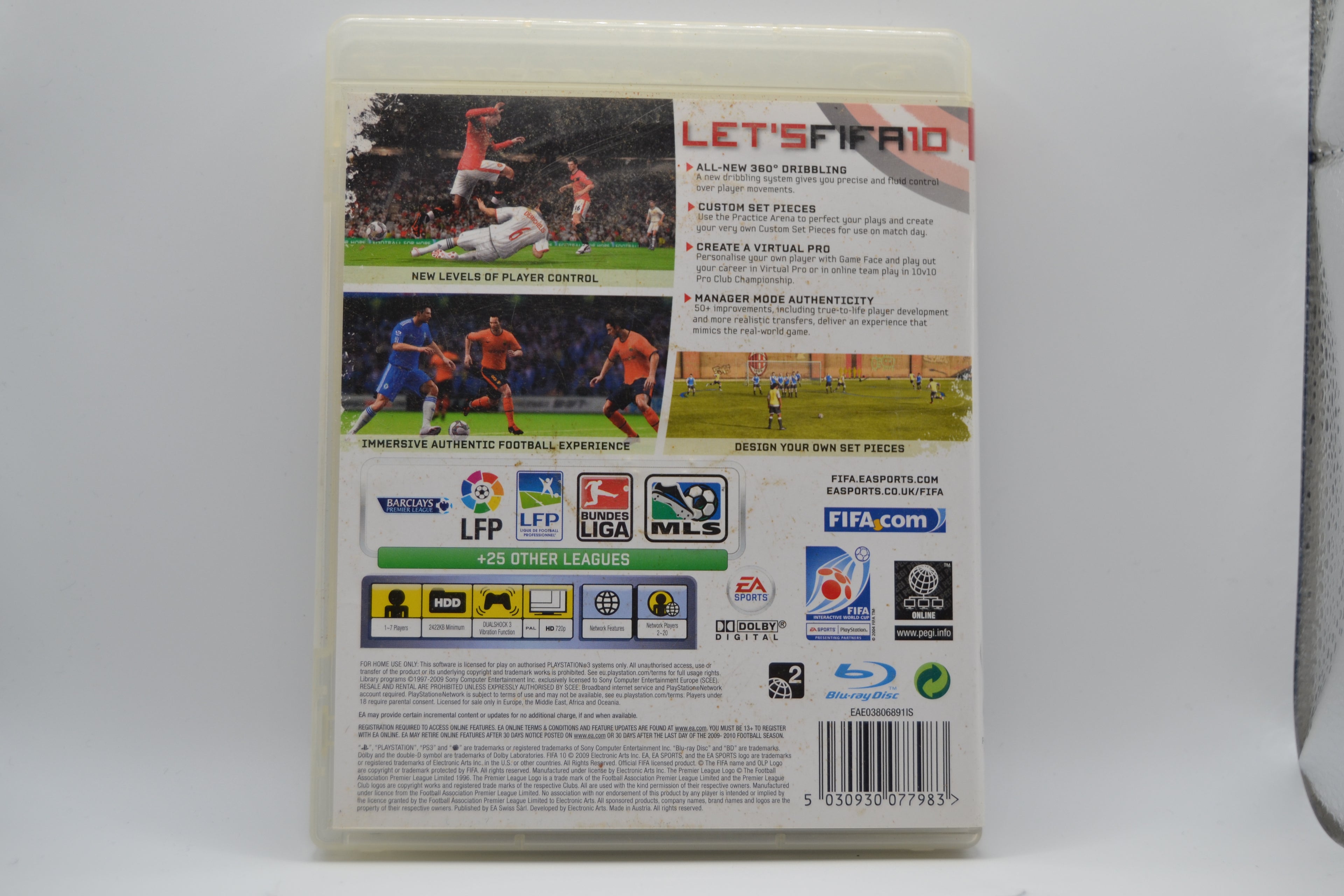 Fifa 10 [PlayStation 3] Completo - Estado cuidado