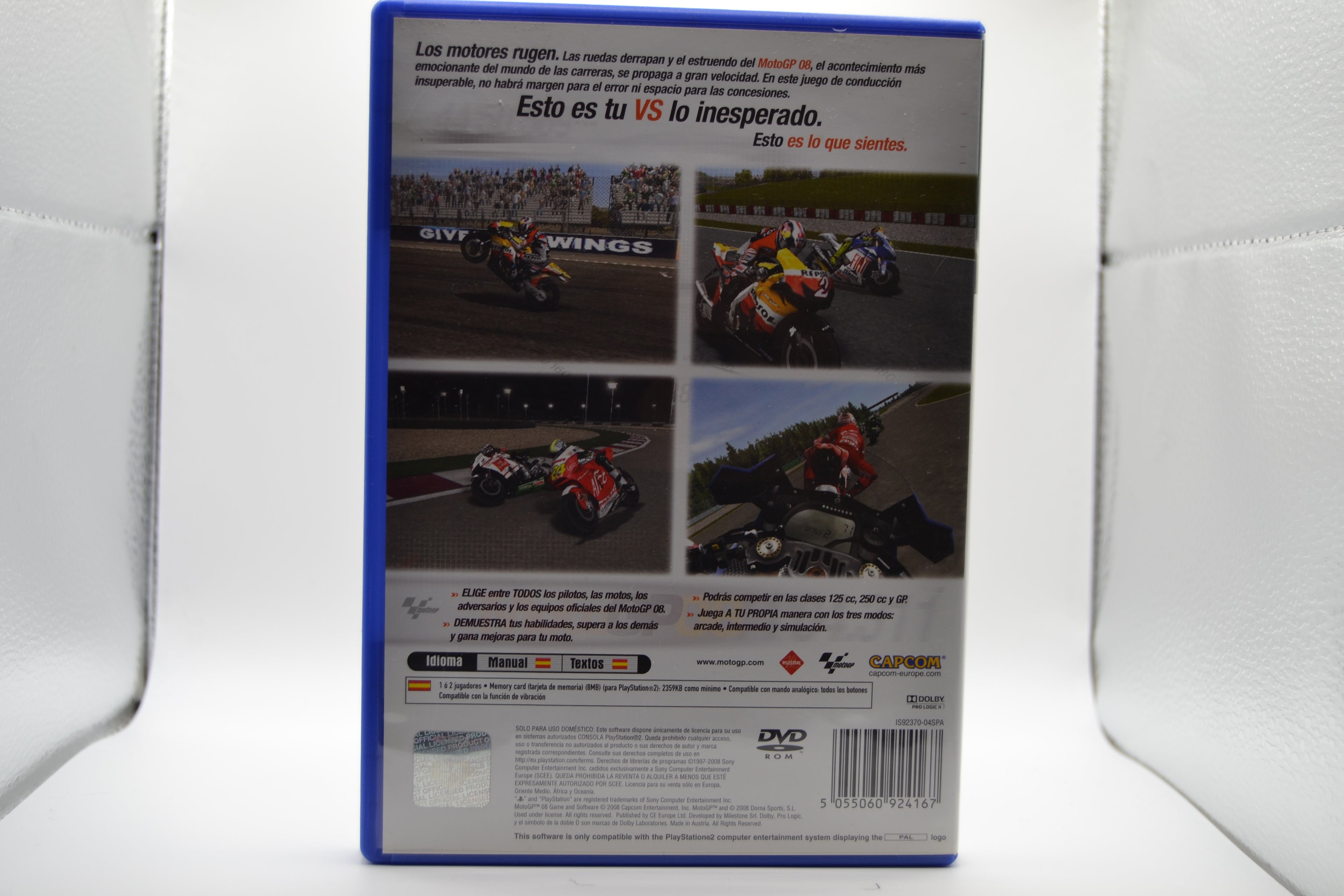 Moto GP 08 [PlayStation 2] Completo - Estado básico