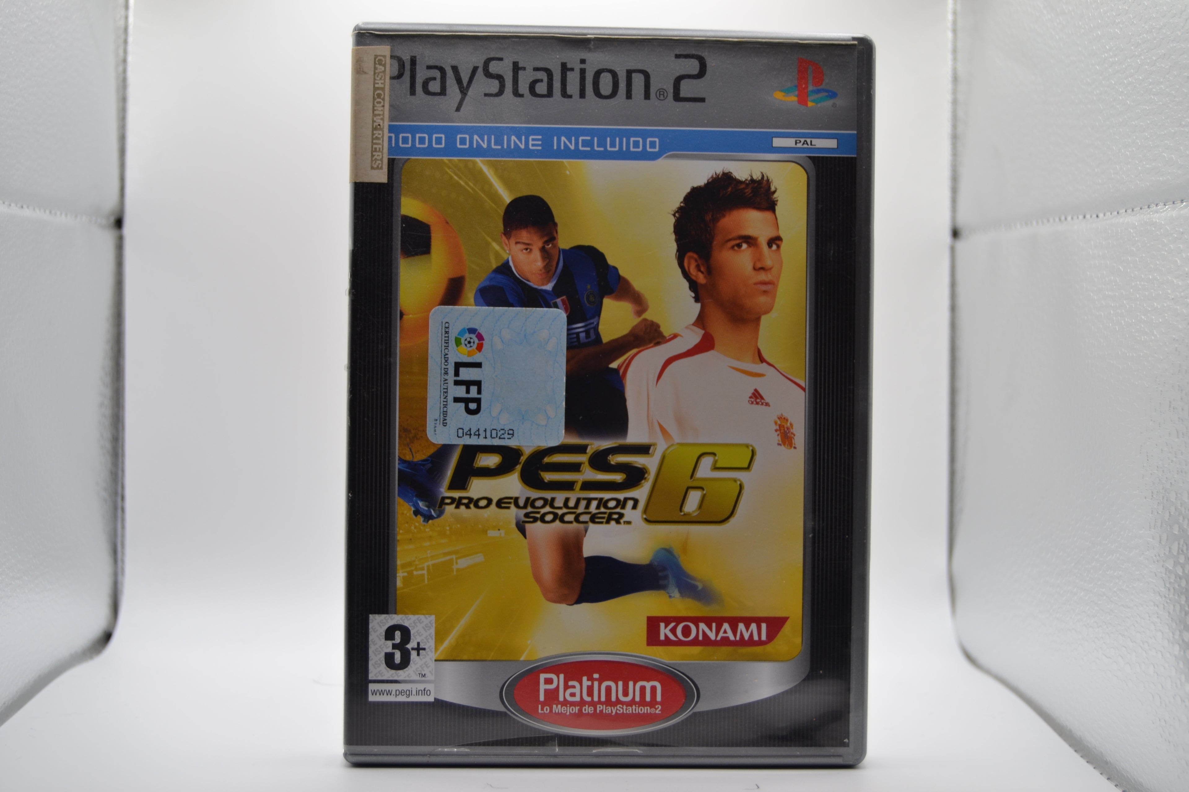 PES 6 [PlayStation 2] Completo - Estado cuidado