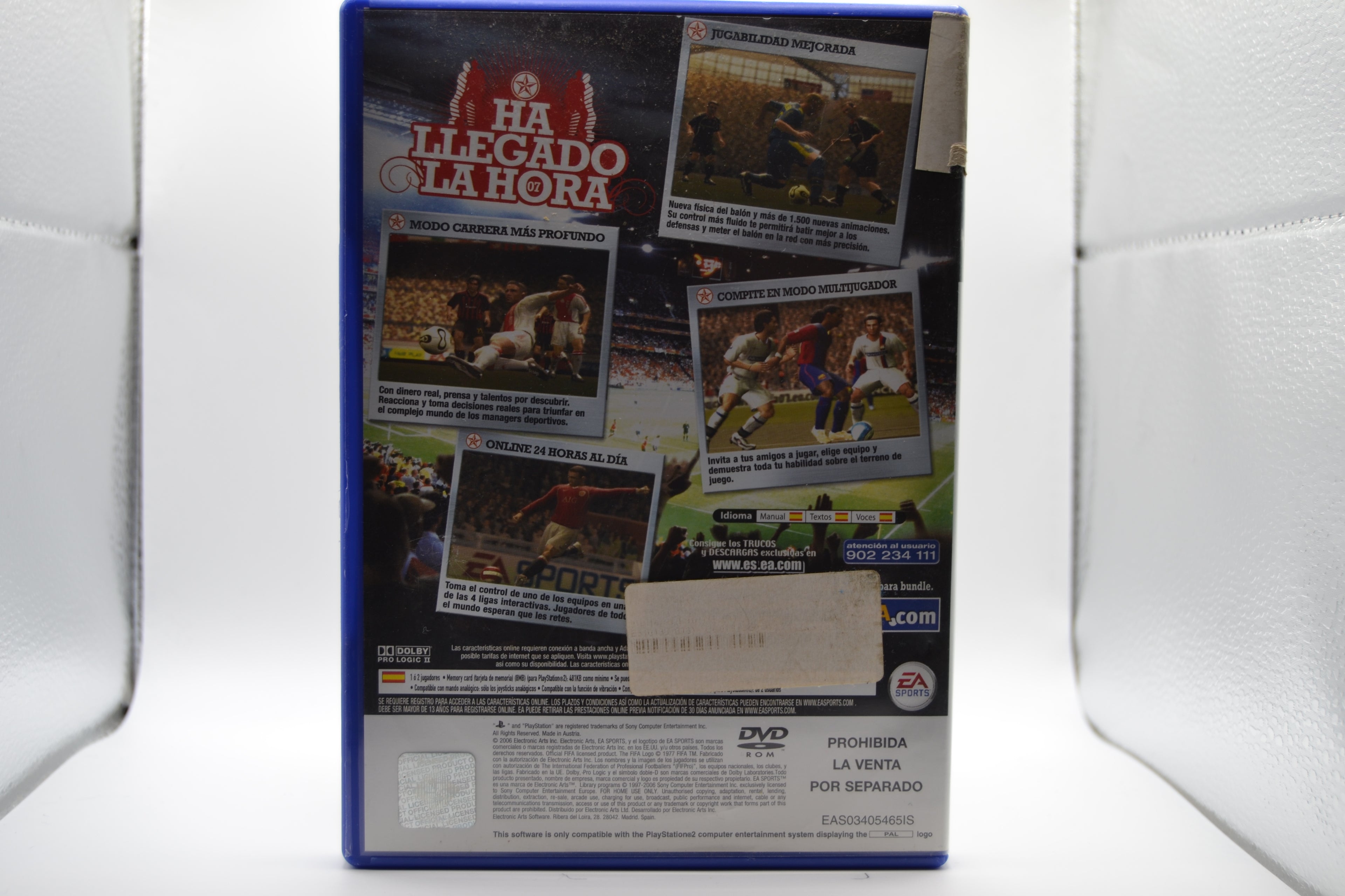 Fifa 07 [PlayStation 2] Completo - Estado cuidado