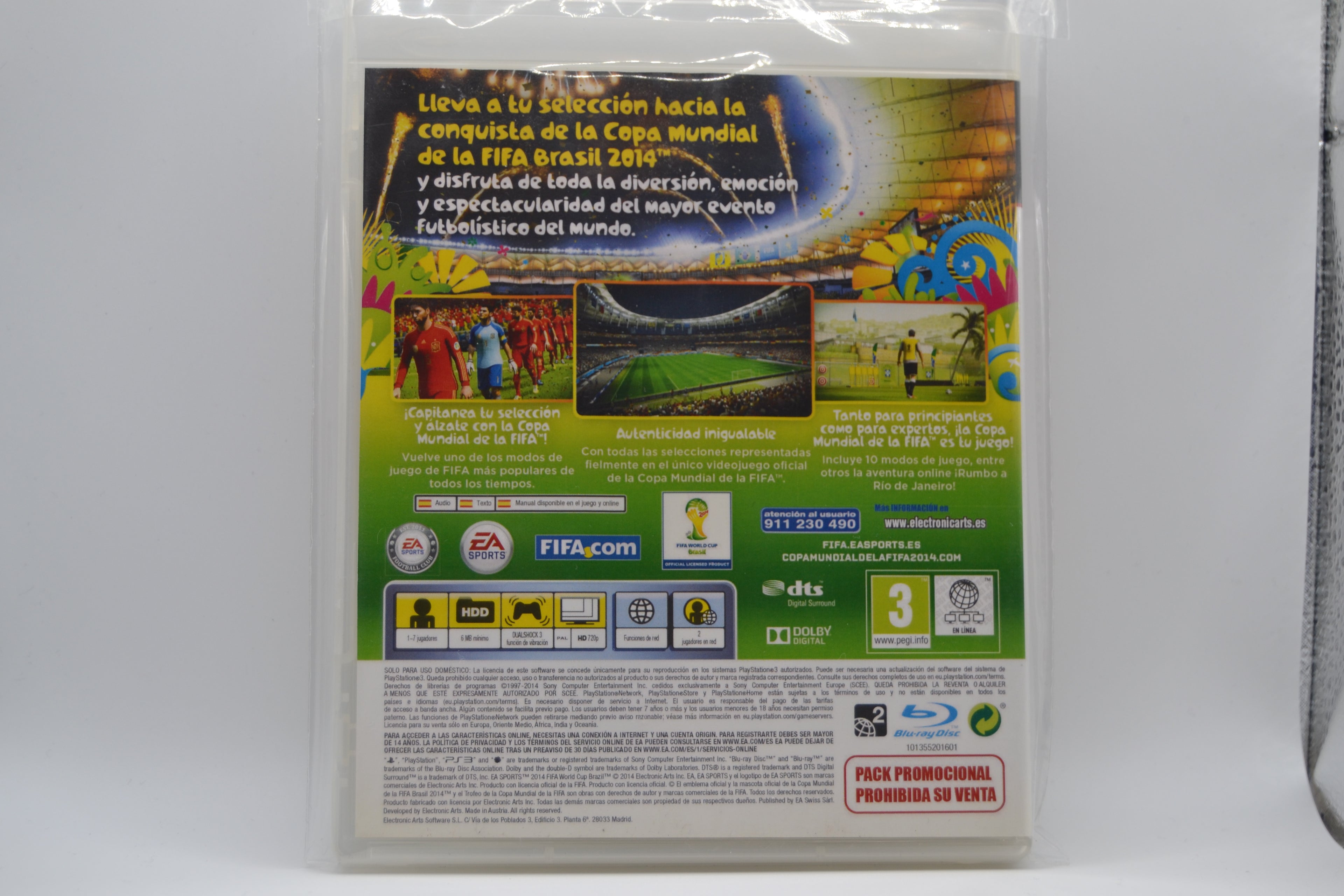 Copa Mundial De La Fifa Brasil 2014 [PlayStation 3] Caja+juego - Estado cuidado