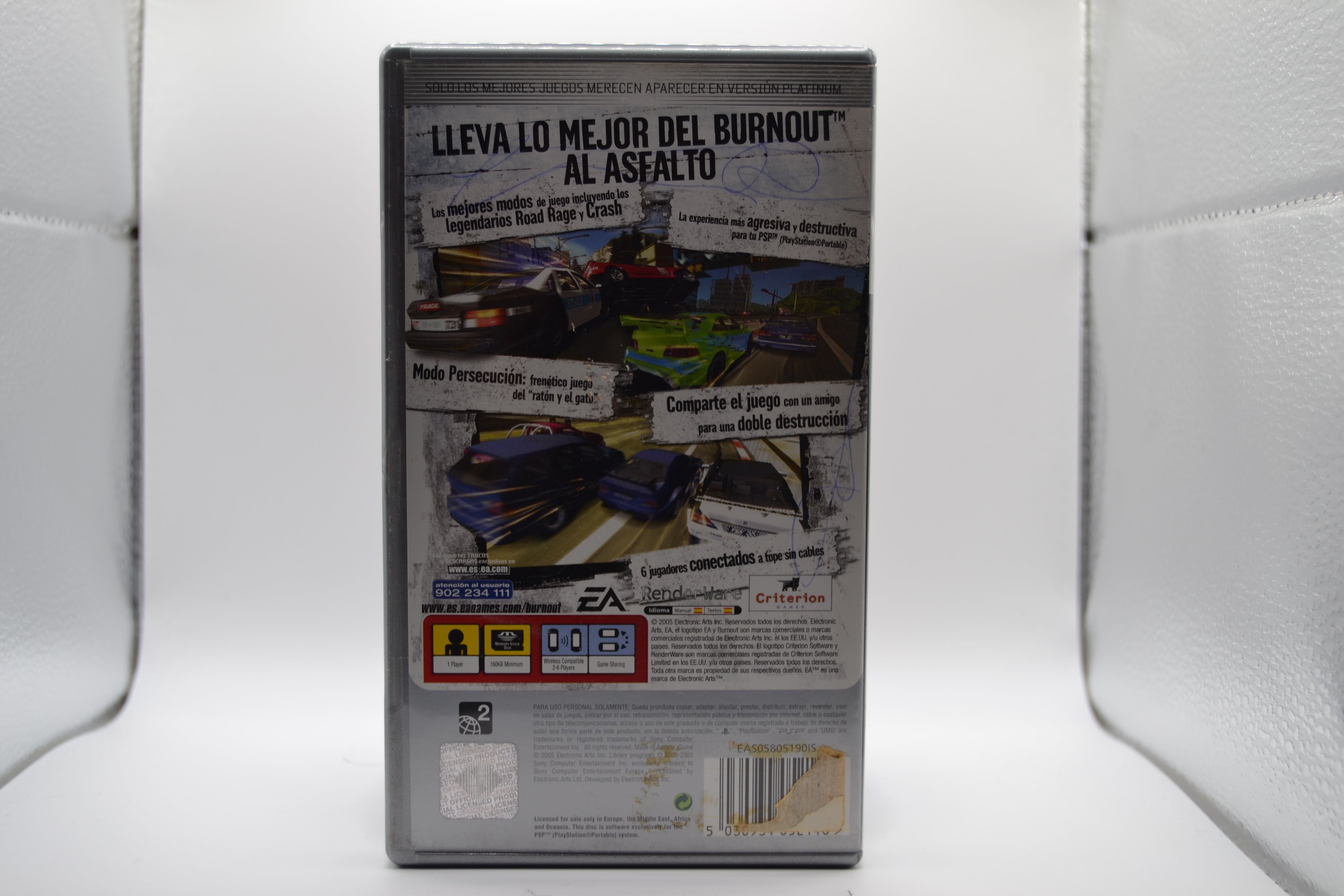 Burnout Legend [PSP] Completo - Estado básico
