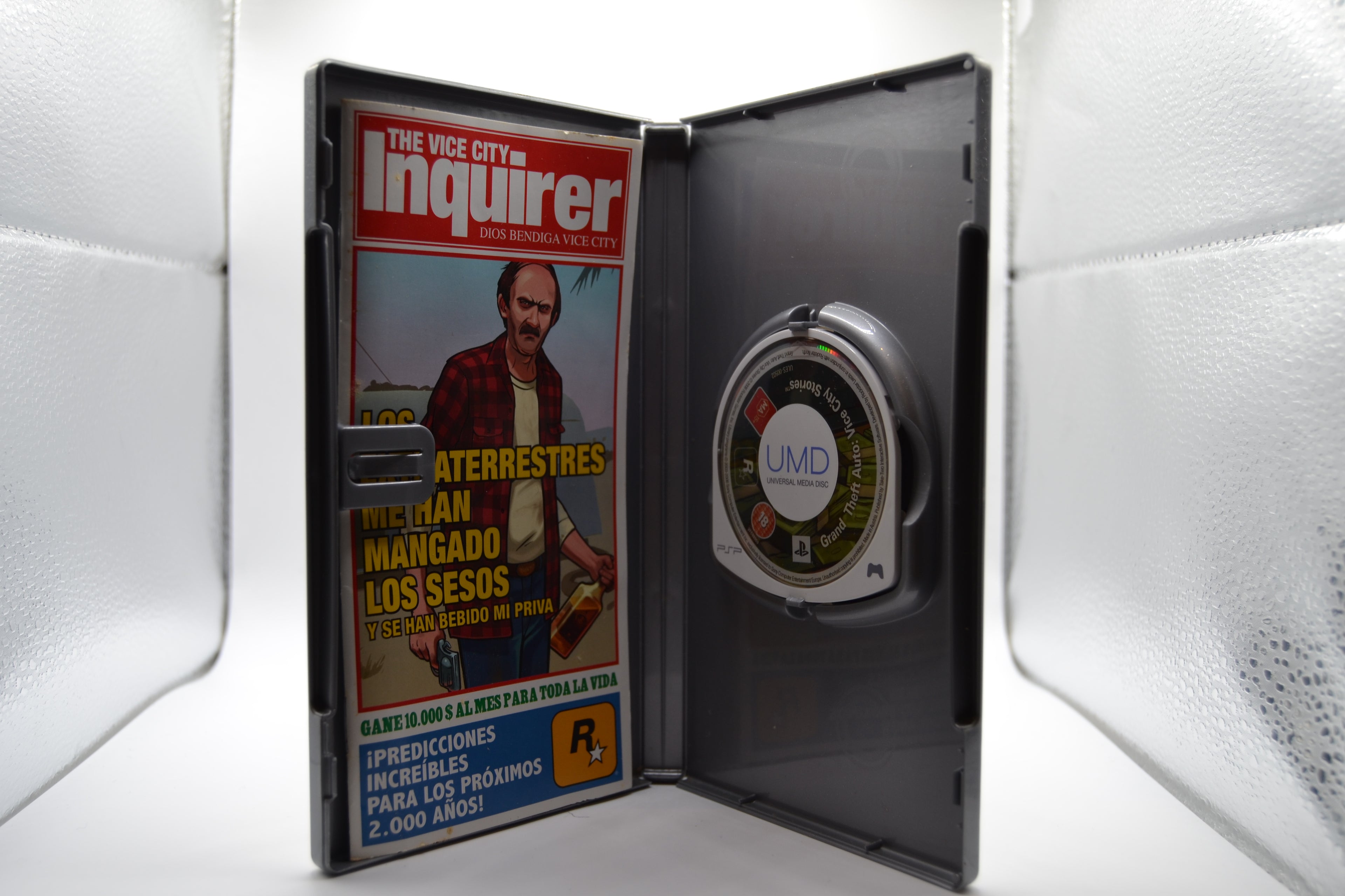 Grand Theft Auto Vice City Stories - Edición Platino [PSP] Completo - Estado cuidado