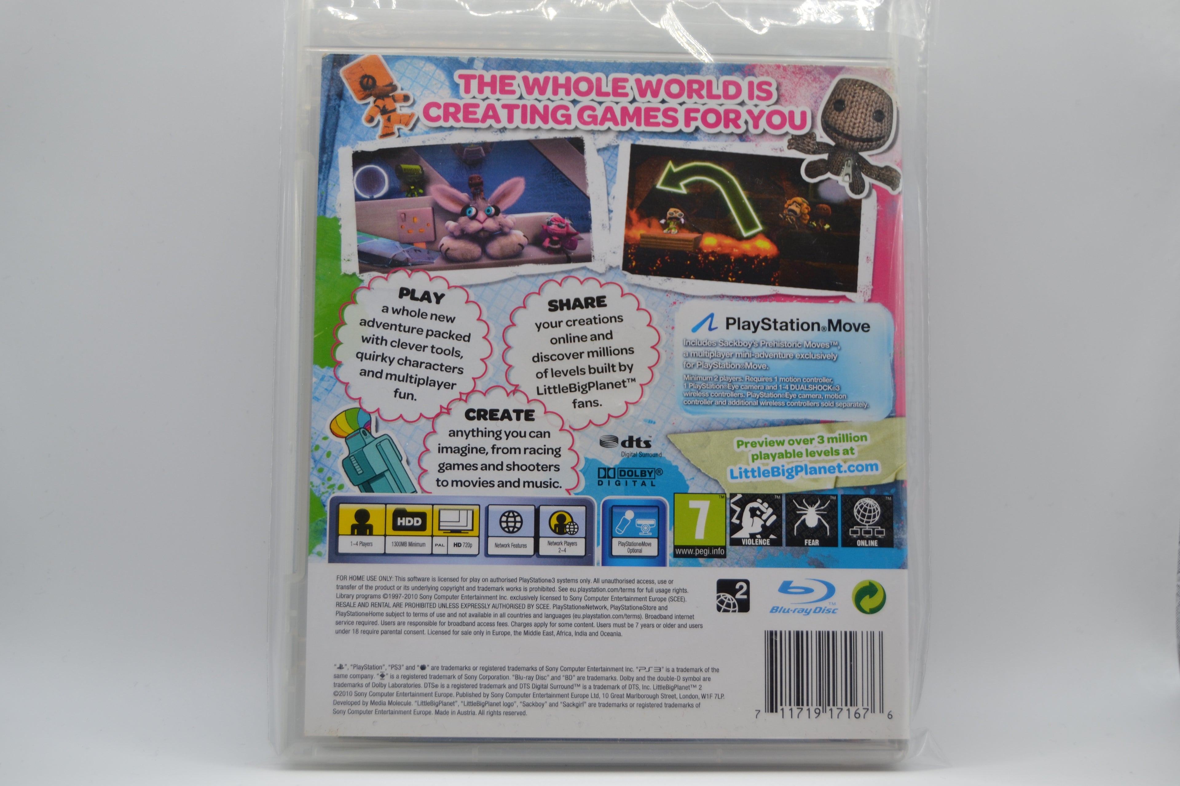 LittleBigPlanet [PlayStation 3] Completo - Estado cuidado