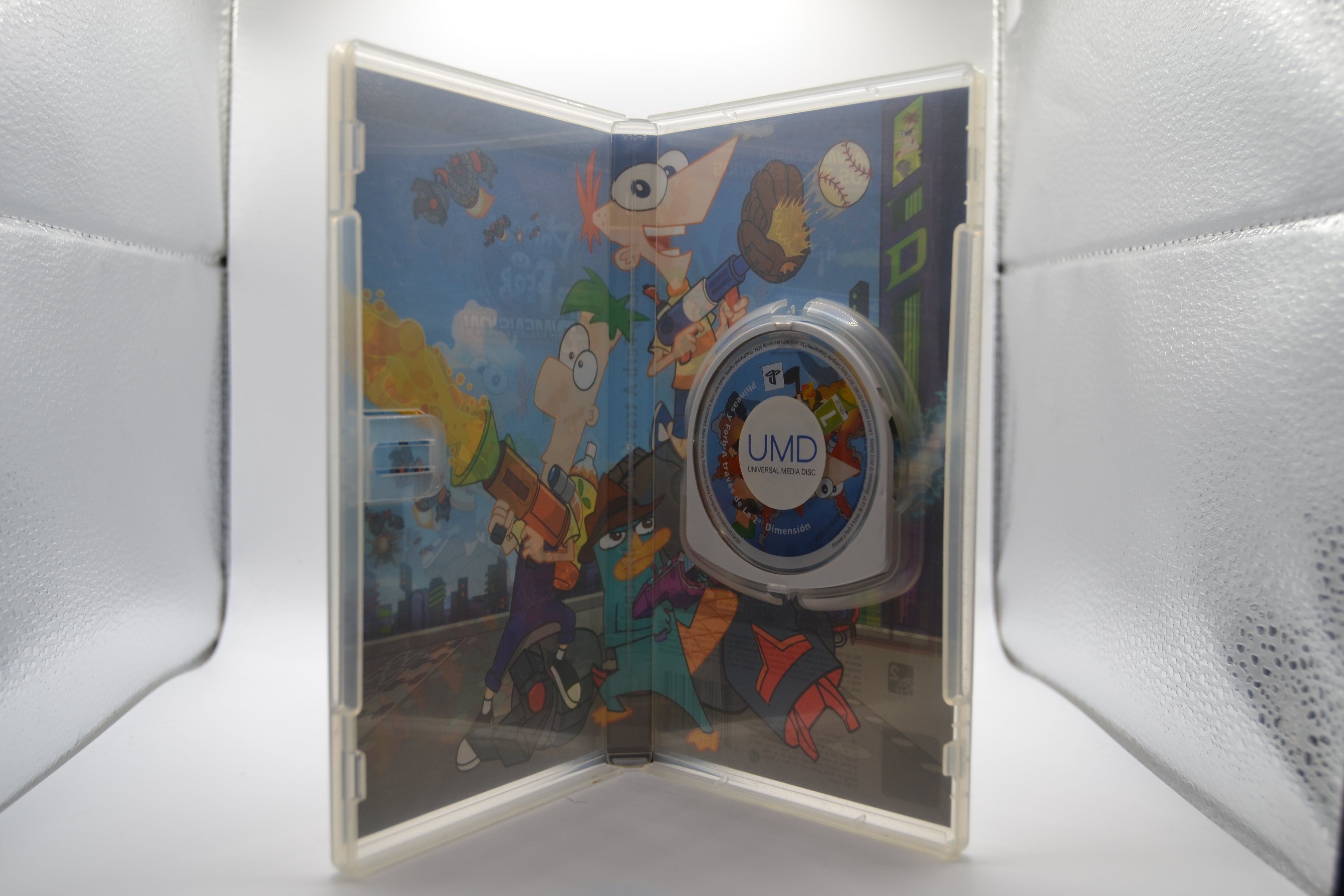 Phineas y Ferb A Través de la 2a Dimensión  [PSP] Caja+Juego - Estado básico