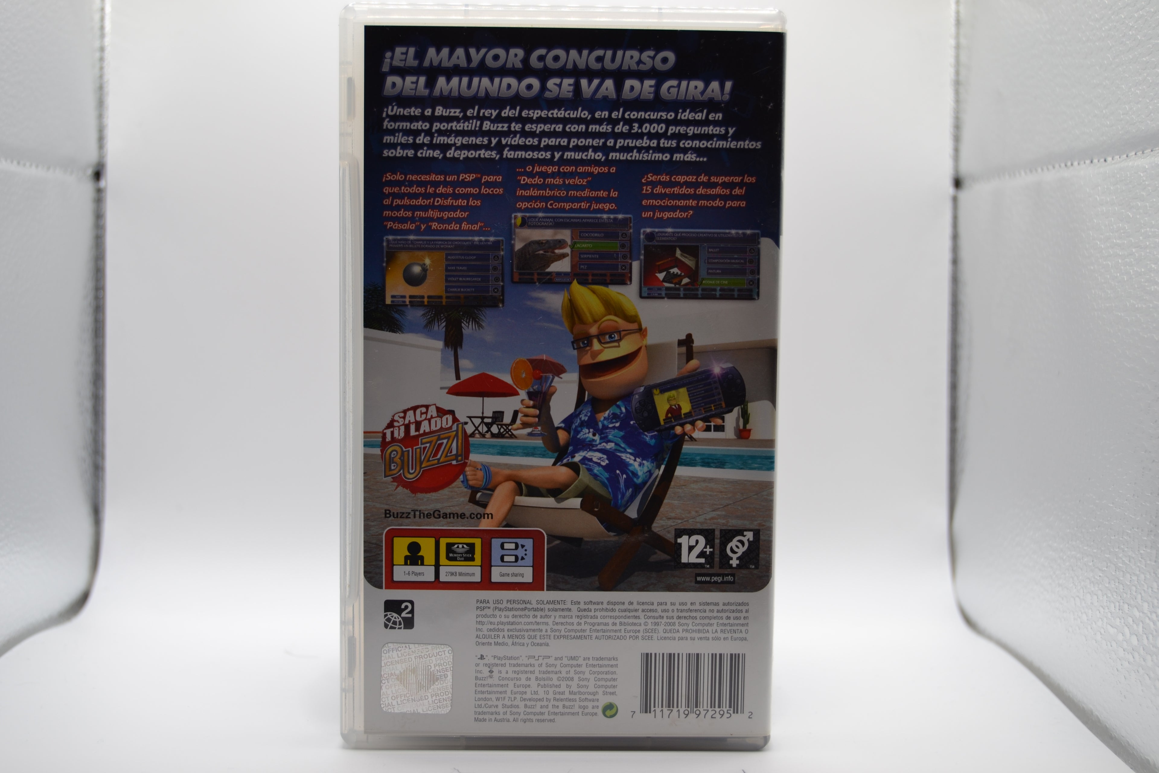 Buzz Concurso de Bolsillo [PSP] Completo - Estado excelente