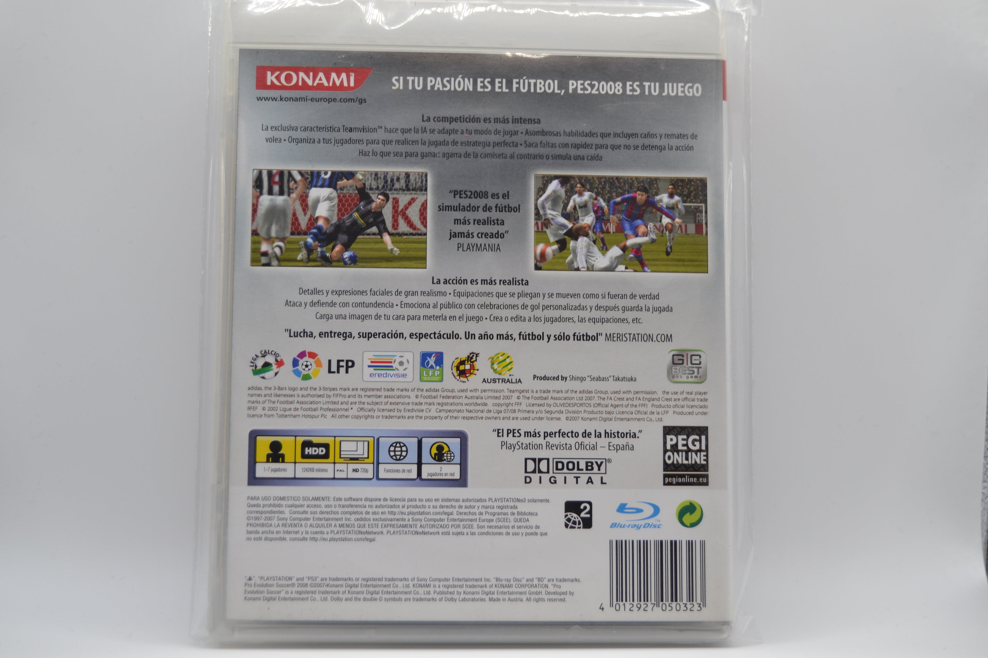 Pes 2008 [PlayStation 3] Completo - Estado básico