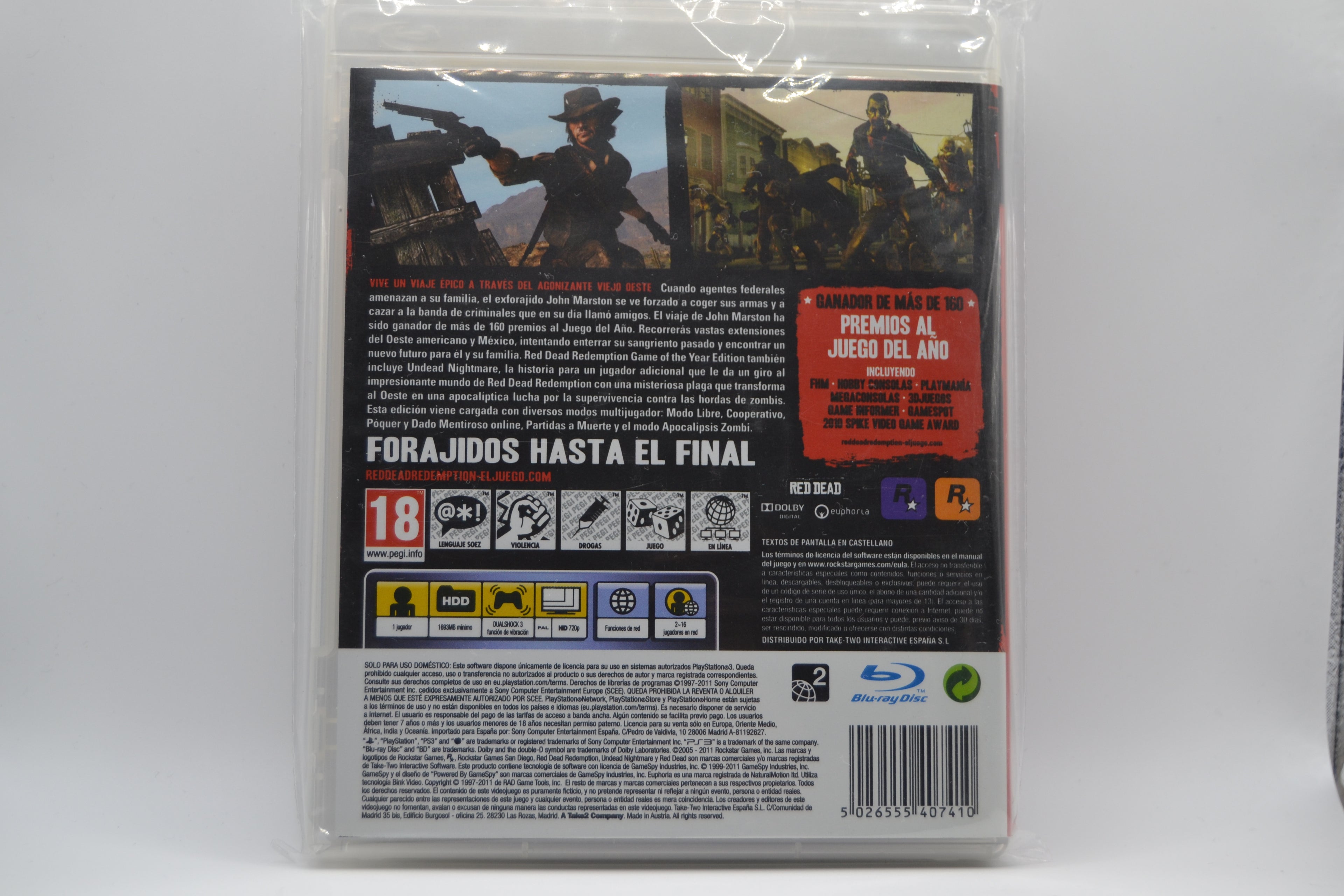 Red Dead Redemption - Game of the Year Edition [PlayStation 3] Completo - Estado Excelente