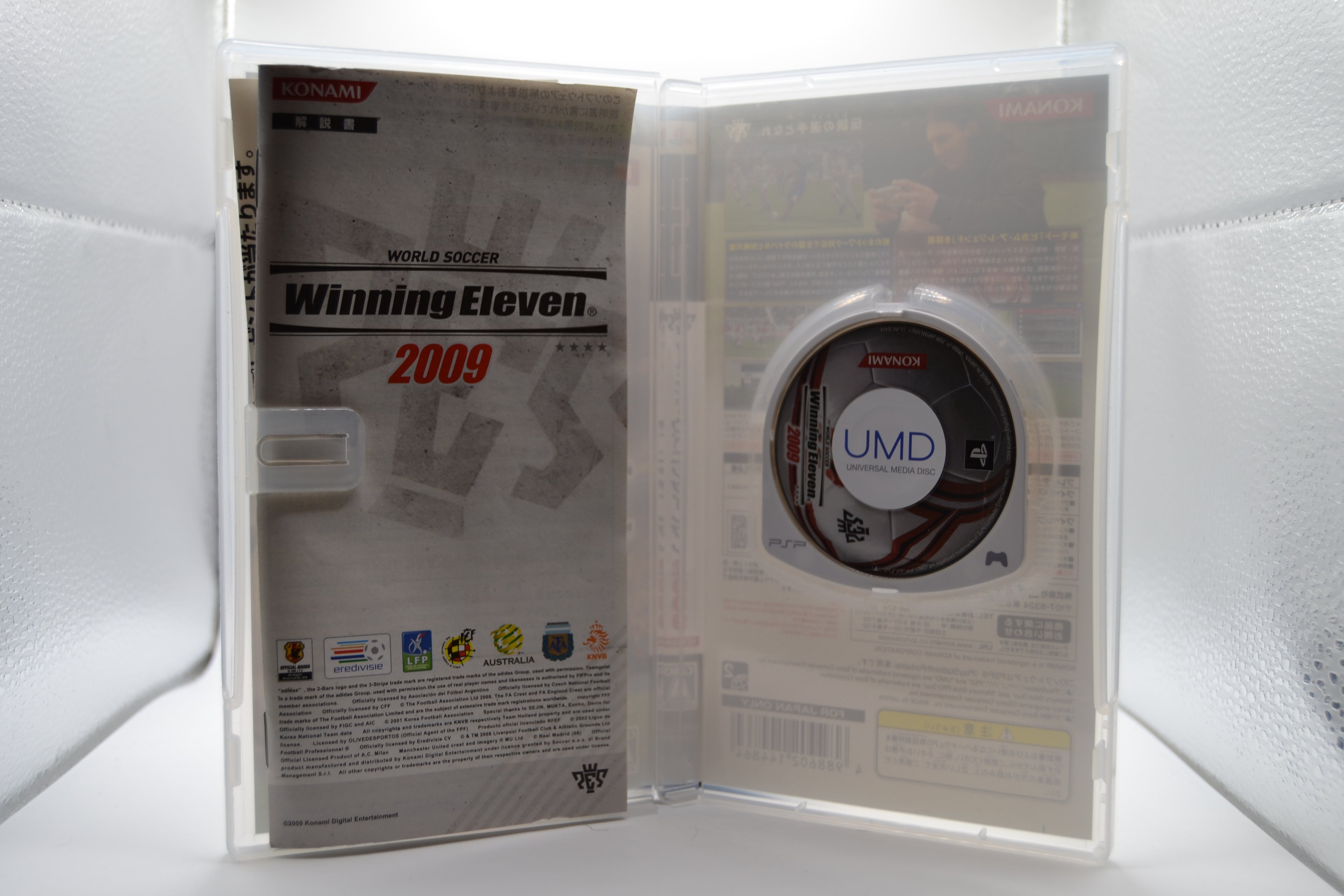 Winning Eleven 2009 [PSP] Completo - Estado Excelente