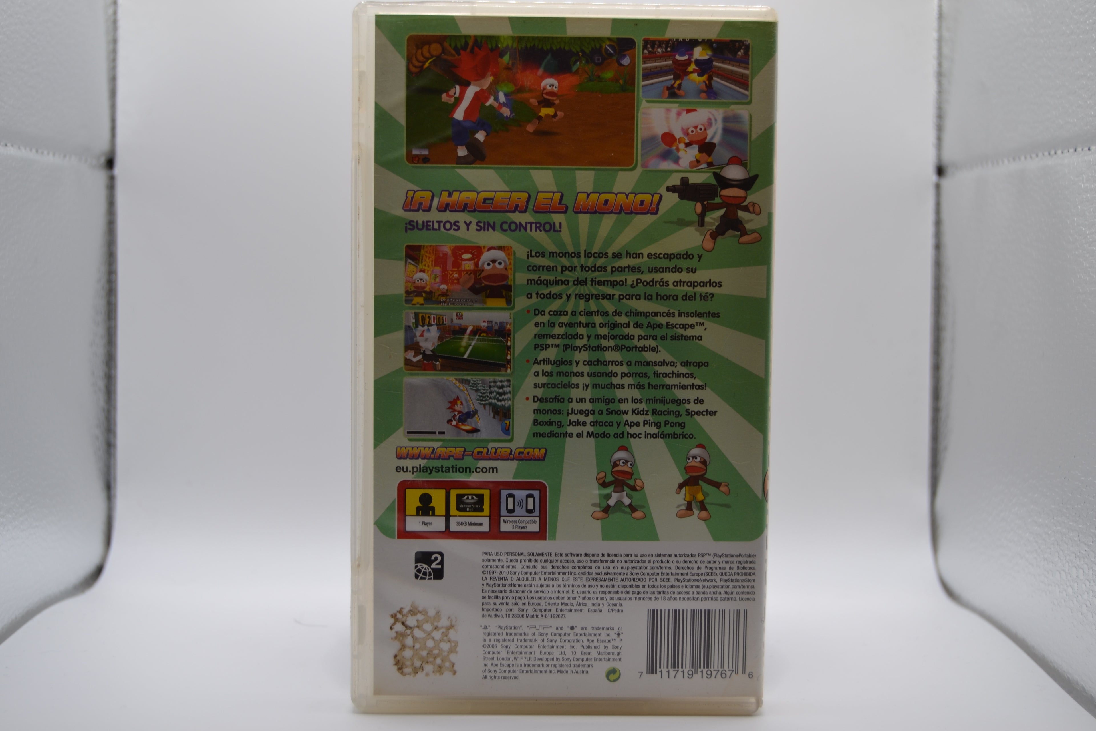 Ape Escape P [PSP] Solo caja - Estado básico