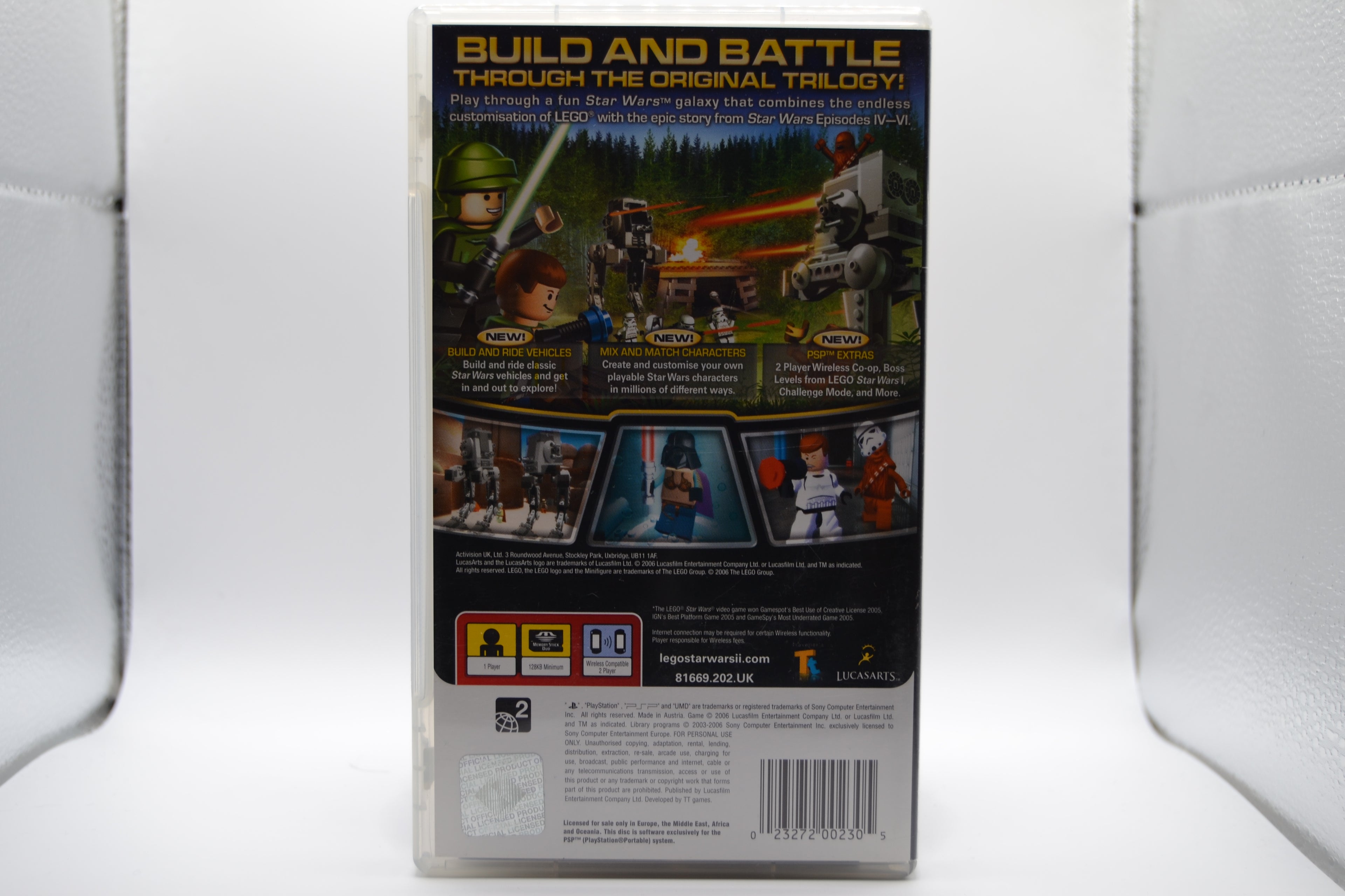 Lego Star Wars 2 The Original Trilogy [PSP] Completo - Estado excelente