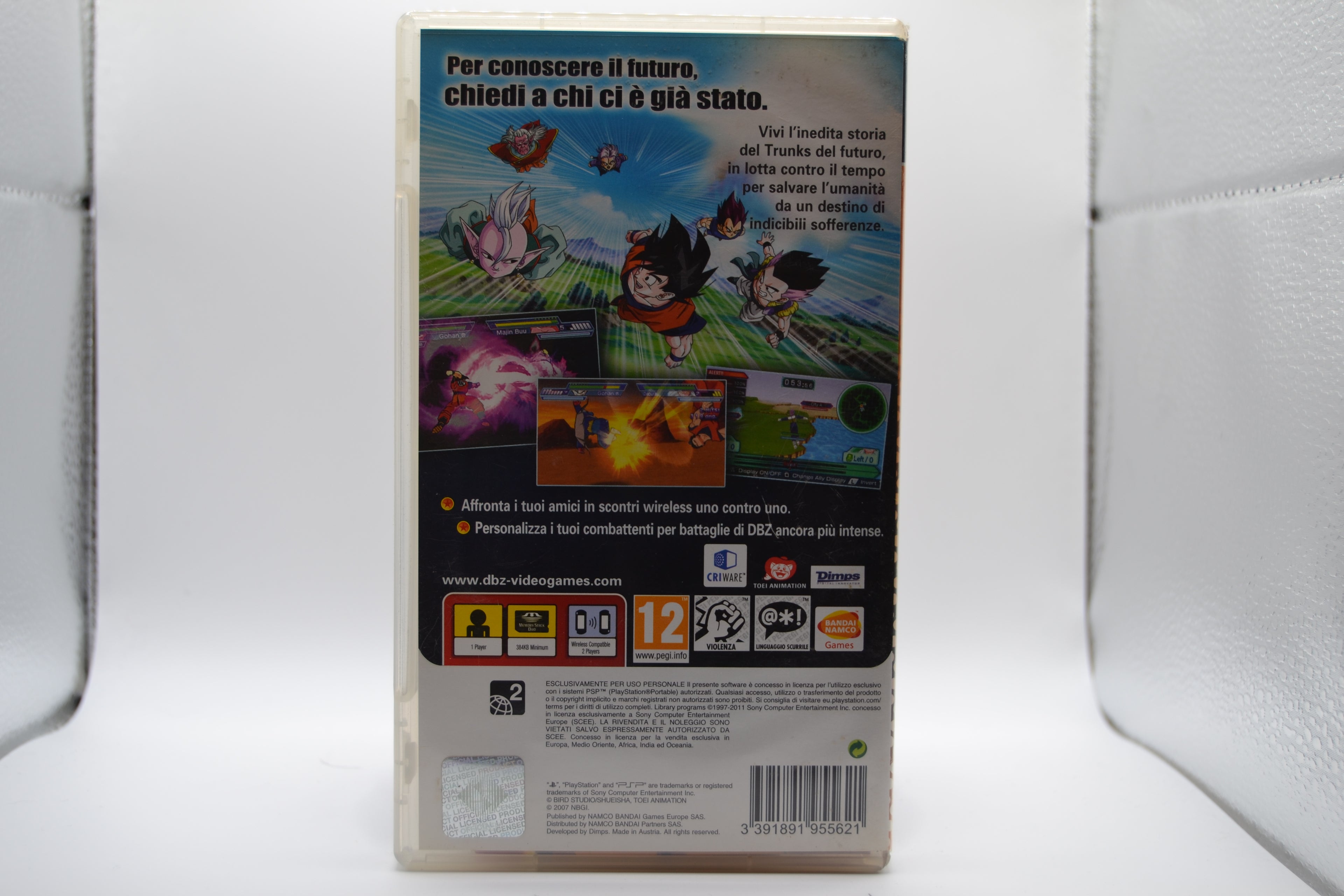 Dragon Ball Z Shin Budokai 2 [PSP] Completo - Estado excelente