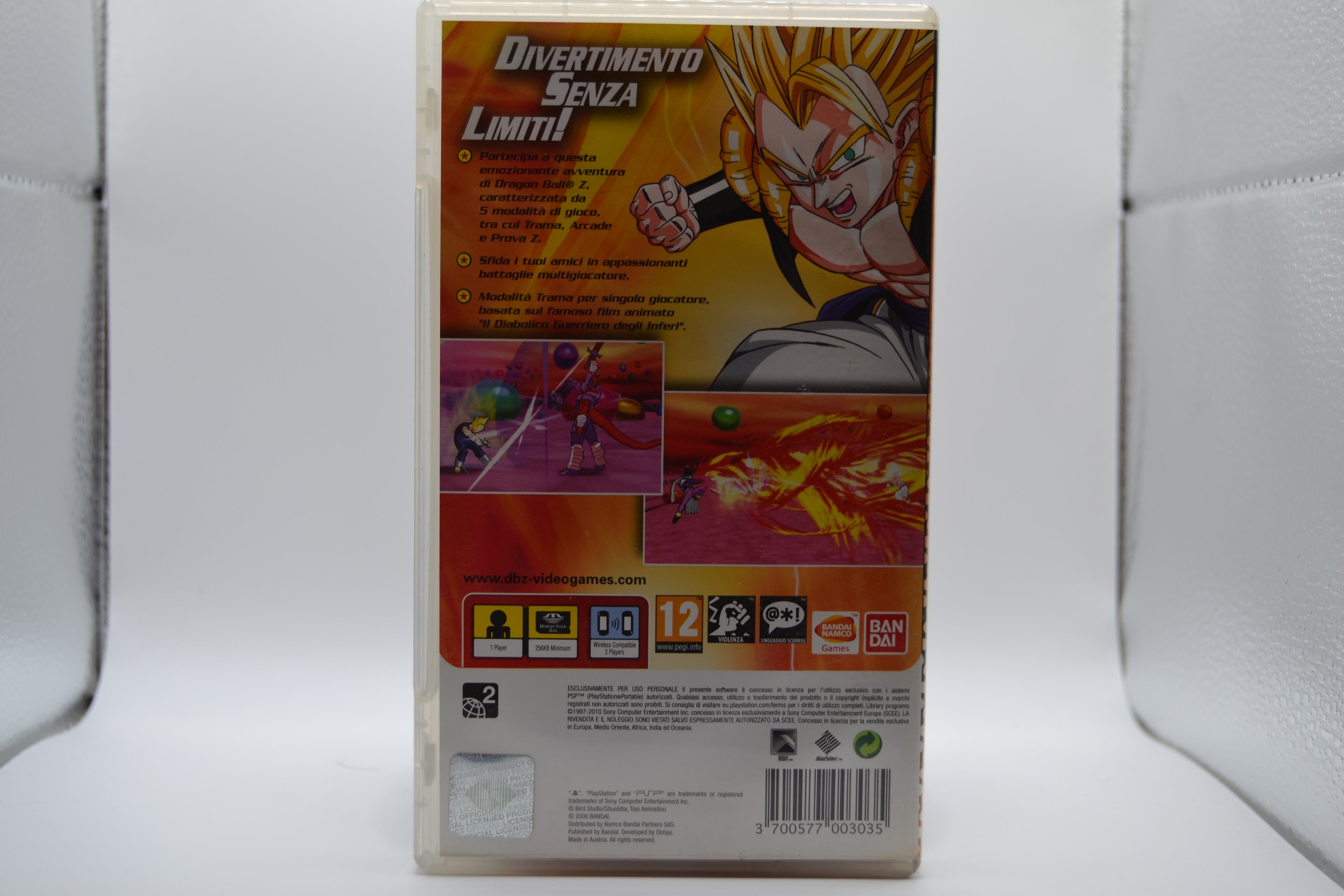 Dragon Ball Z Shin Budokai [PSP] Completo - Estado cuidado