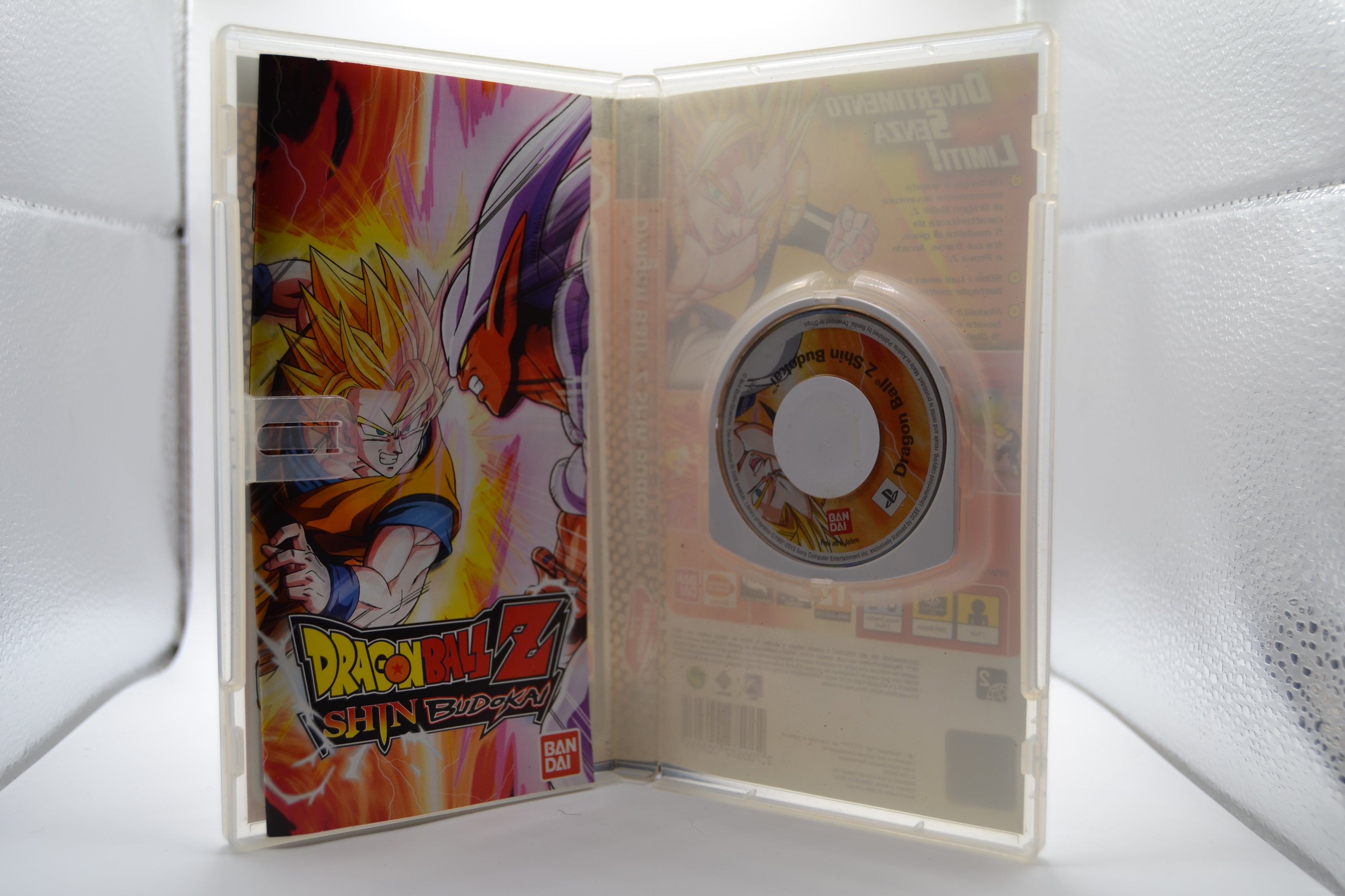 Dragon Ball Z Shin Budokai [PSP] Completo - Estado cuidado