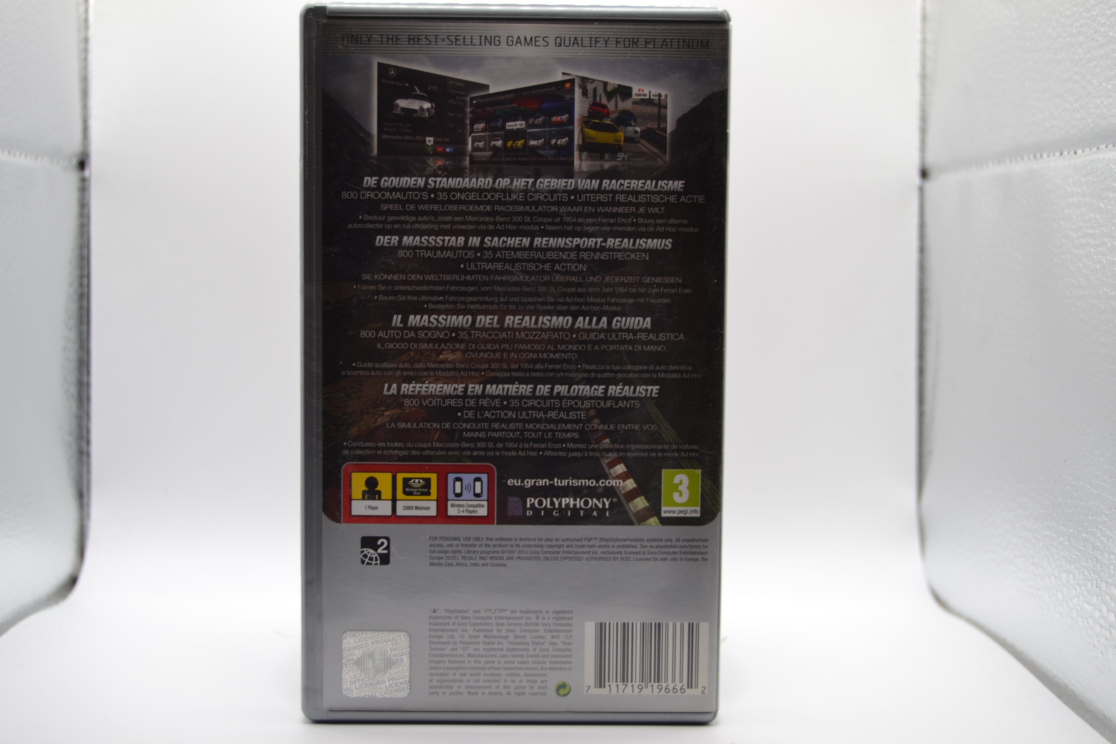 Gran Turismo [PSP] Completo - Estado cuidado