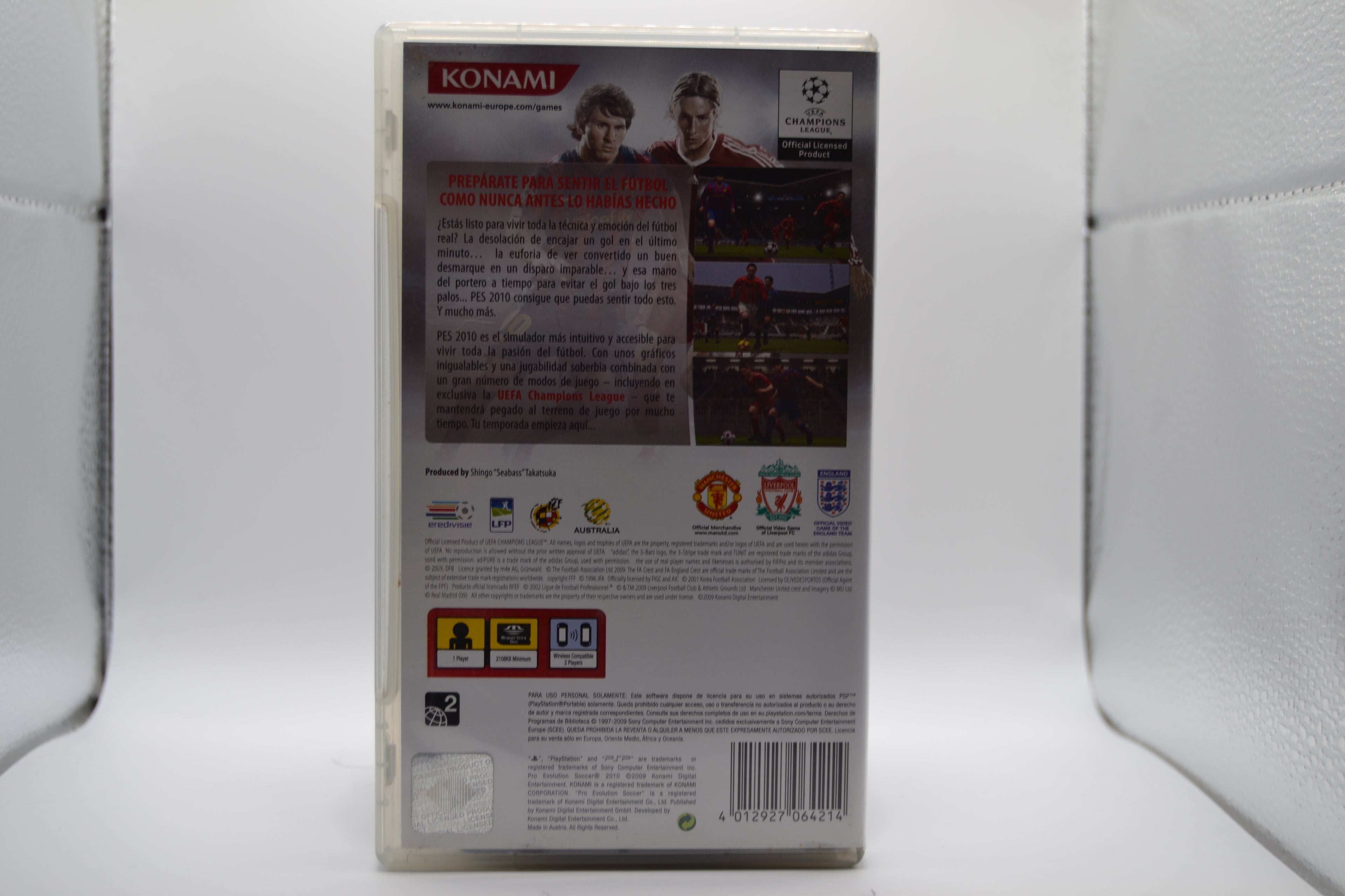 PES 2010 [PSP] Completo - Estado cuidado