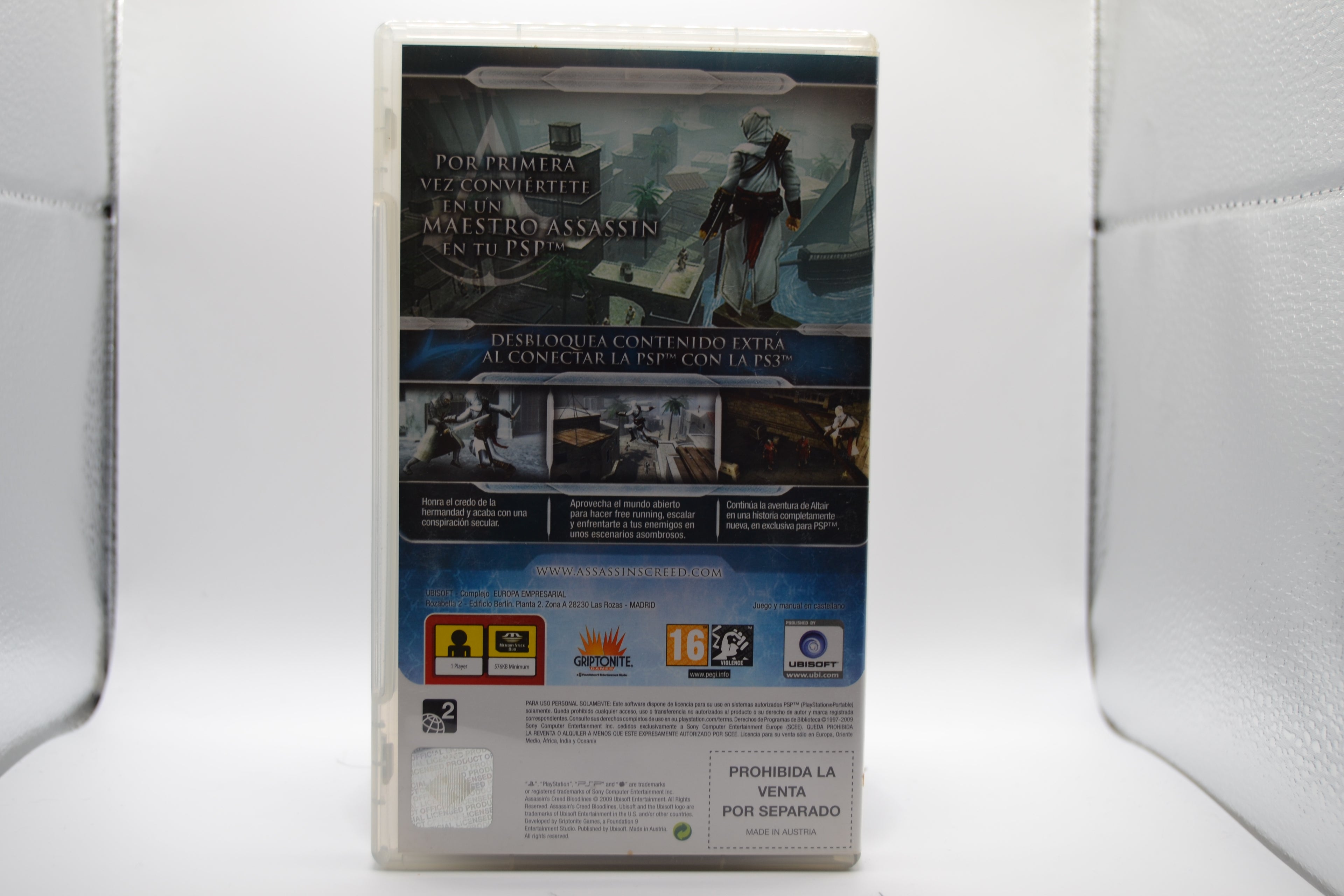 Assassin's Creed Bloodlines [PSP] Completo - Estado excelente