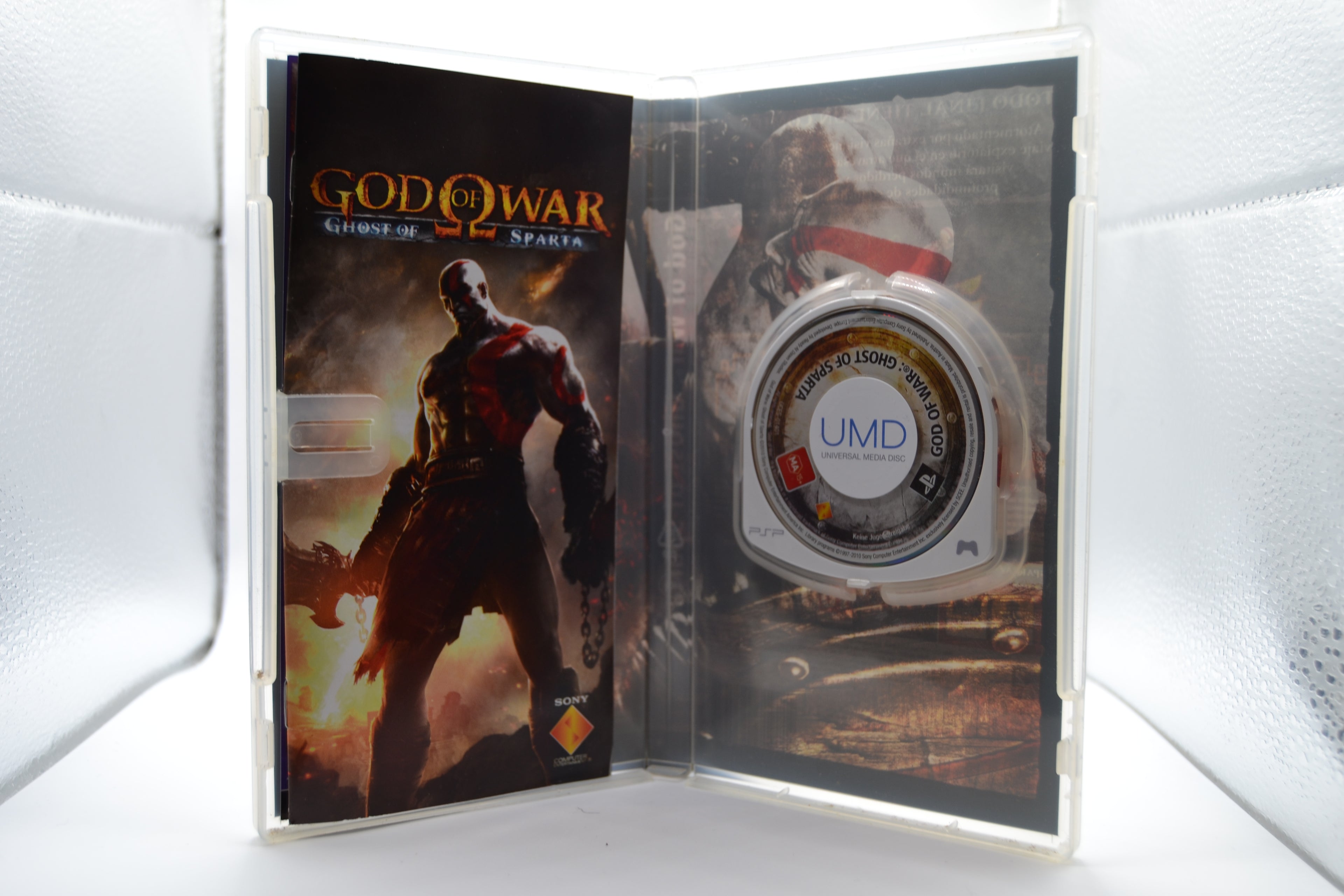 God Of War Ghost of Sparta [PSP] Completo - Estado cuidado