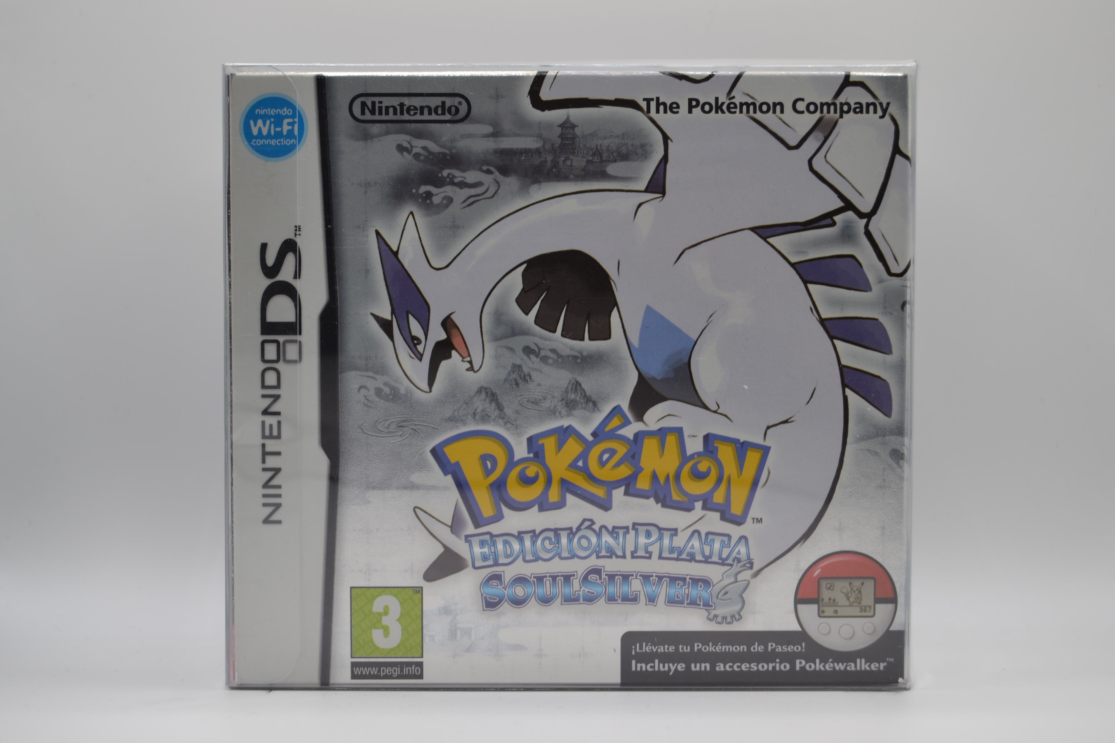 Pokemon Soulsilver Box [DS] Completo + Pokewalker + Figura - Estado Coleccionista