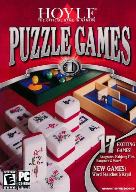 Hoyle Puzzle Games PC juego + caja versión UK - Estado cuidado