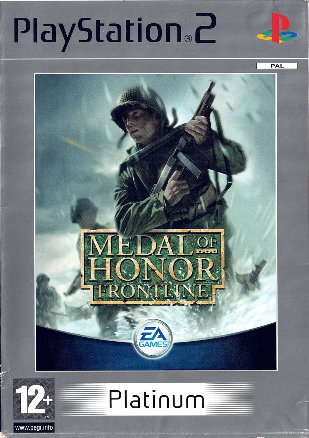 Medal of Honor Frontline Platinum PlayStation 2 completo PAL ESP - Estado cuidado