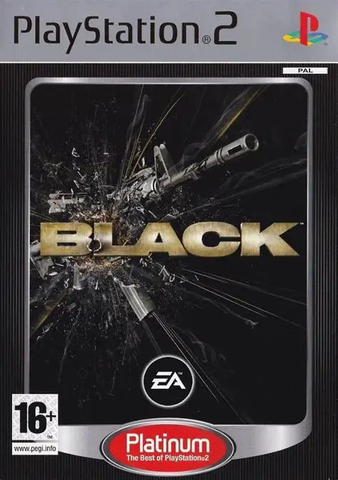 Black Platinum PlayStation 2 completo PAL ESP - Estado cuidado