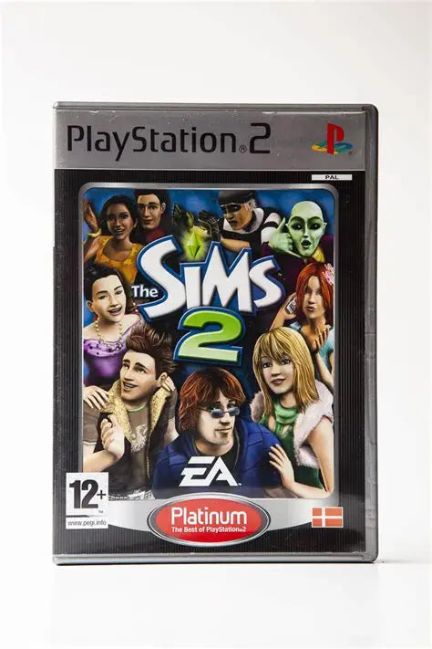 Los Sims 2 Platinum PlayStation 2 juego + caja PAL ESP - Estado cuidado