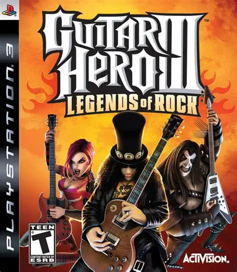 Guitar Hero III: Legends of Rock PlayStation 3 completo PAL EUR - Estado coleccionista