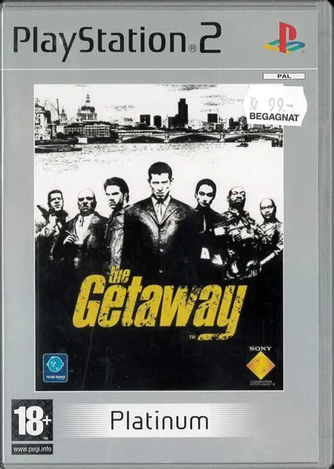 The Getaway Platinum PlayStation 2 completo PAL ESP - Estado cuidado