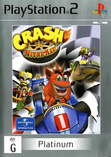 Crash Nitro Kart Platinum PlayStation 2 completo PAL ESP - Estado cuidado