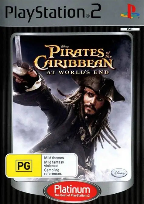Piratas del Caribe: En el Fin del Mundo Platinum PlayStation 2 completo PAL ESP - Estado cuidado