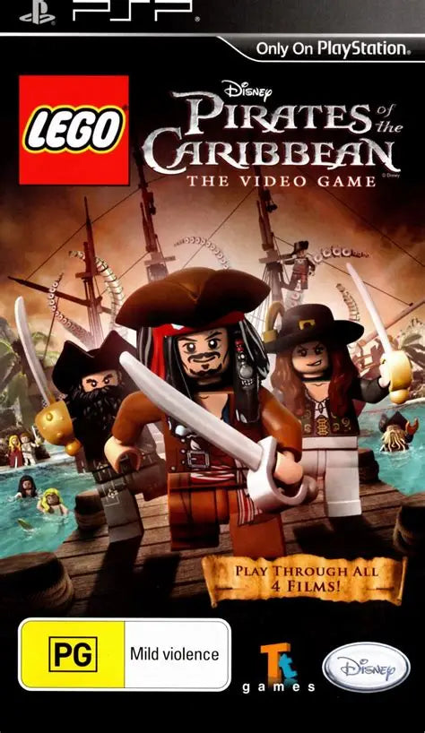 LEGO Piratas del Caribe: El Videojuego PlayStation Portable completo PAL UK - Estado cuidado