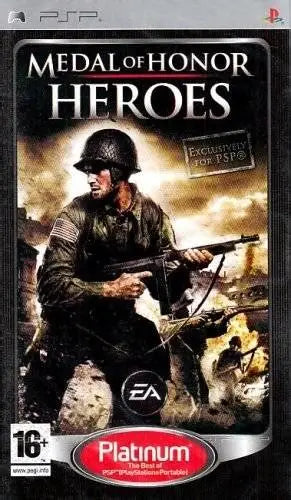 Medal of Honor: Heroes Platinum PlayStation Portable completo PAL ESP - Estado cuidado